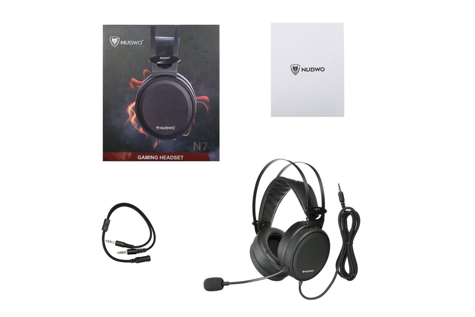 اقلام همراه هدست گیمینگ نابو NUBWO N7