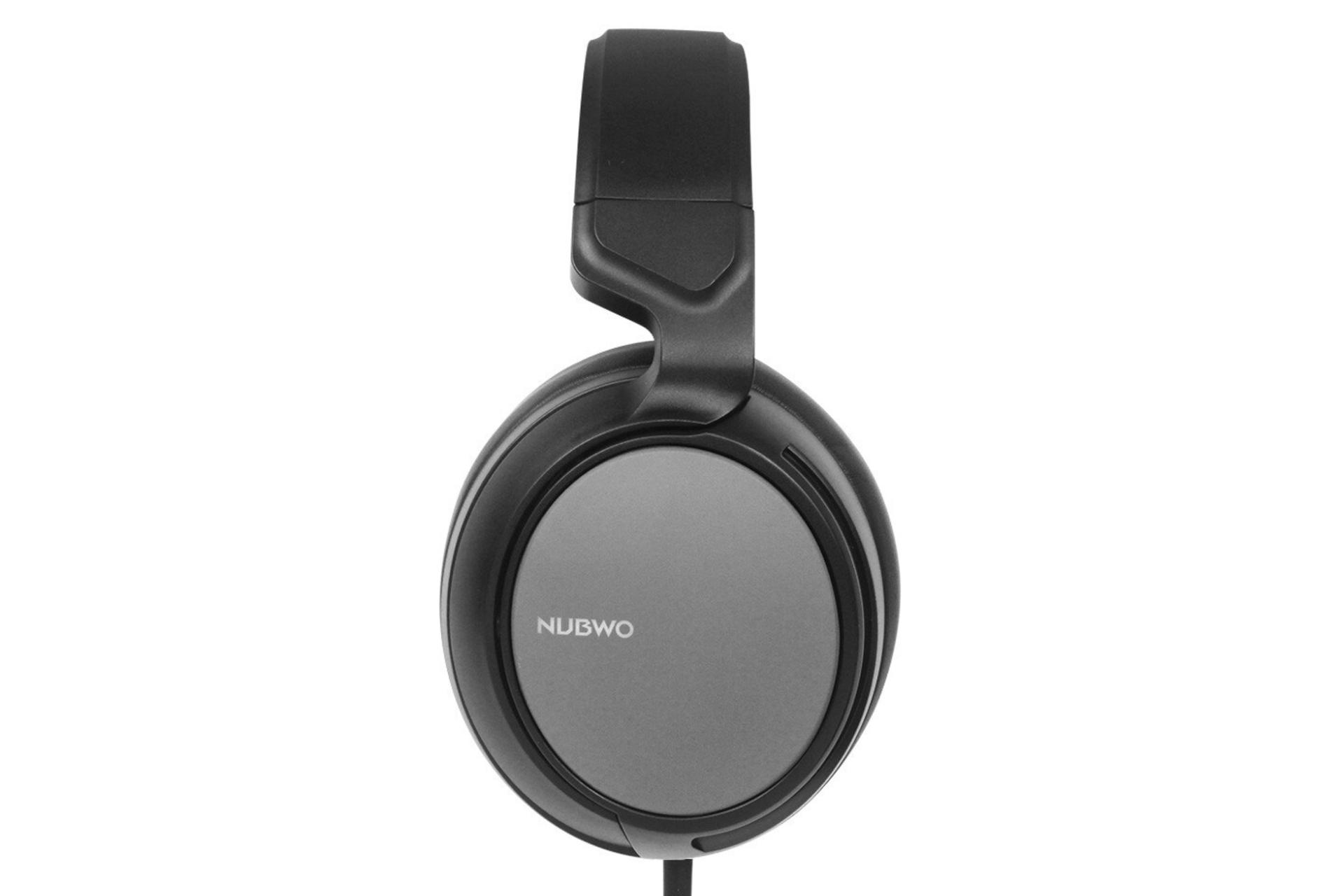 نمای جانبی هدست گیمینگ نابو NUBWO N12 نقره ای