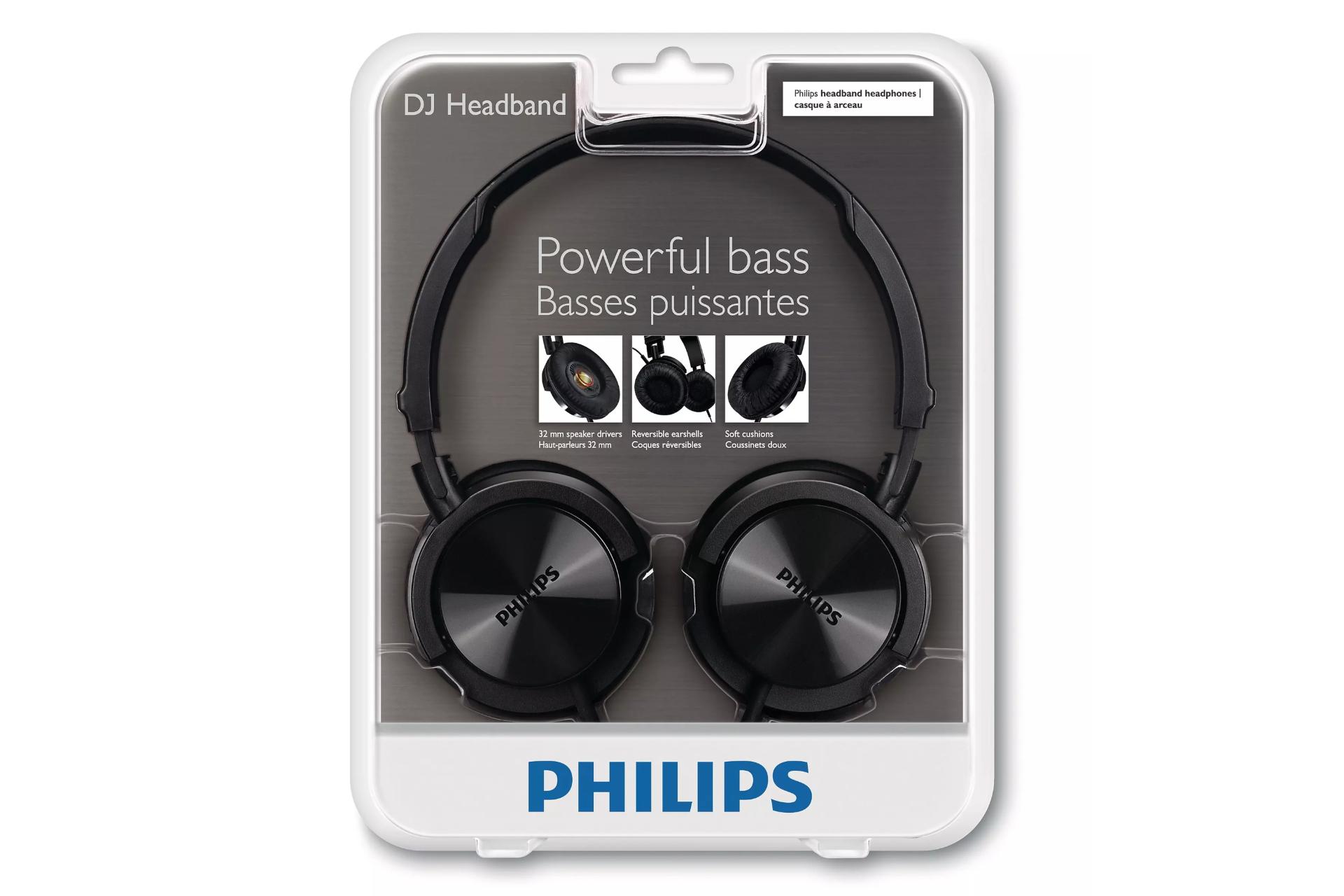 جعبه هدفون فیلیپس Philips SHL3000 مشکی