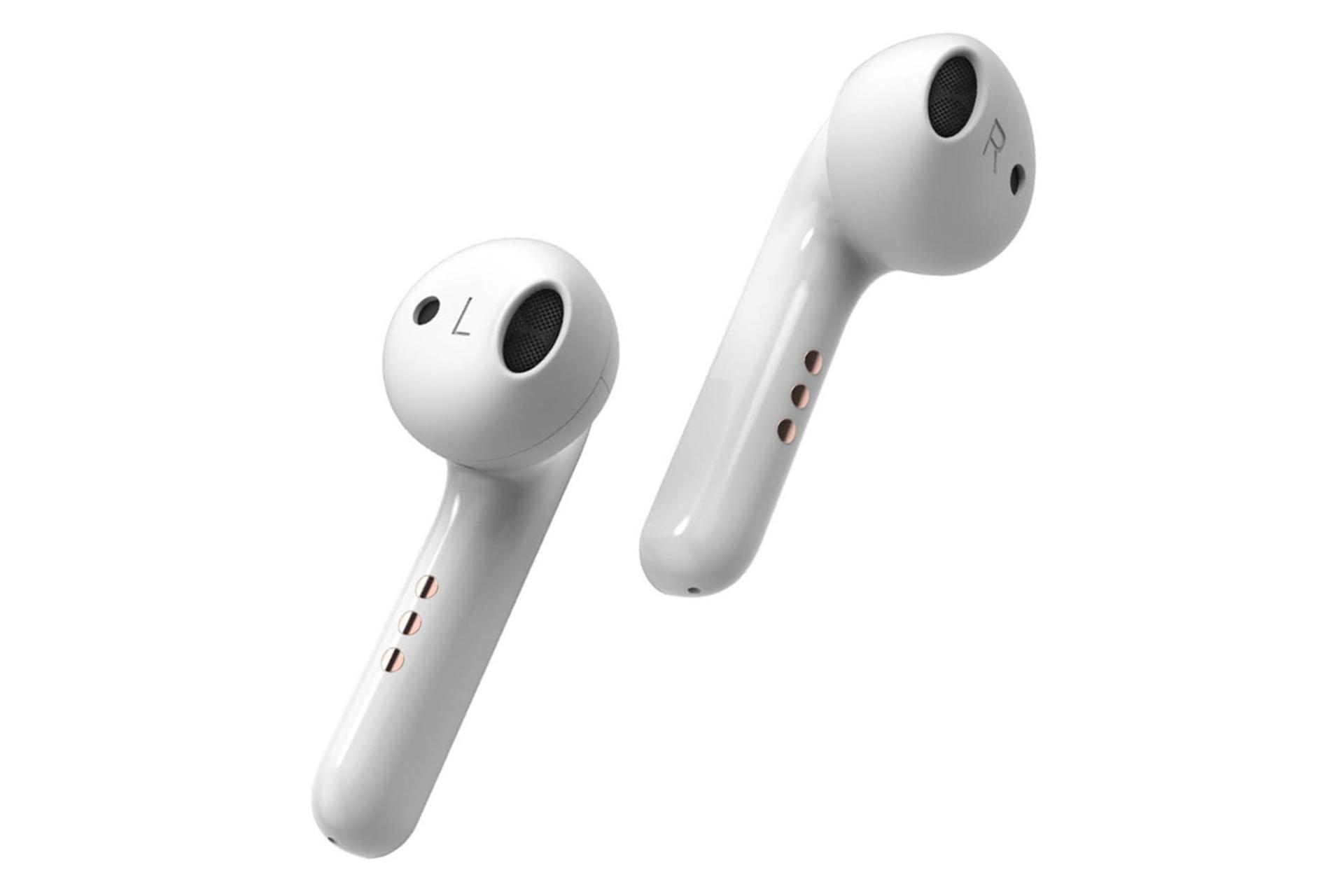 نمای داخلی ایرباد بی سیم موبوی تیک پادز 2 پرو Mobvoi TicPods 2 Pro سفید