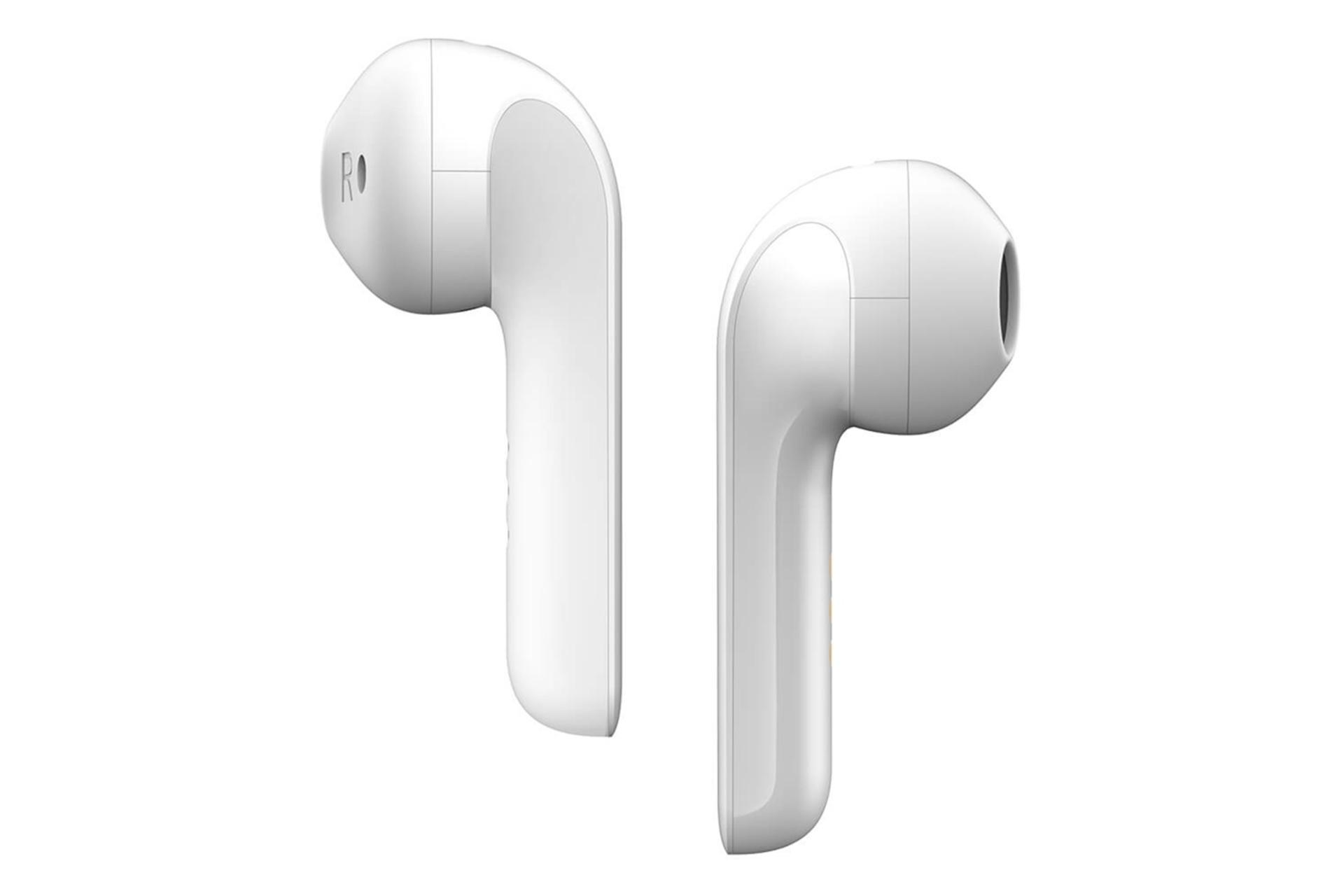 نمای جانبی ایرباد بی سیم موبوی تیک پادز 2 پرو Mobvoi TicPods 2 Pro سفید