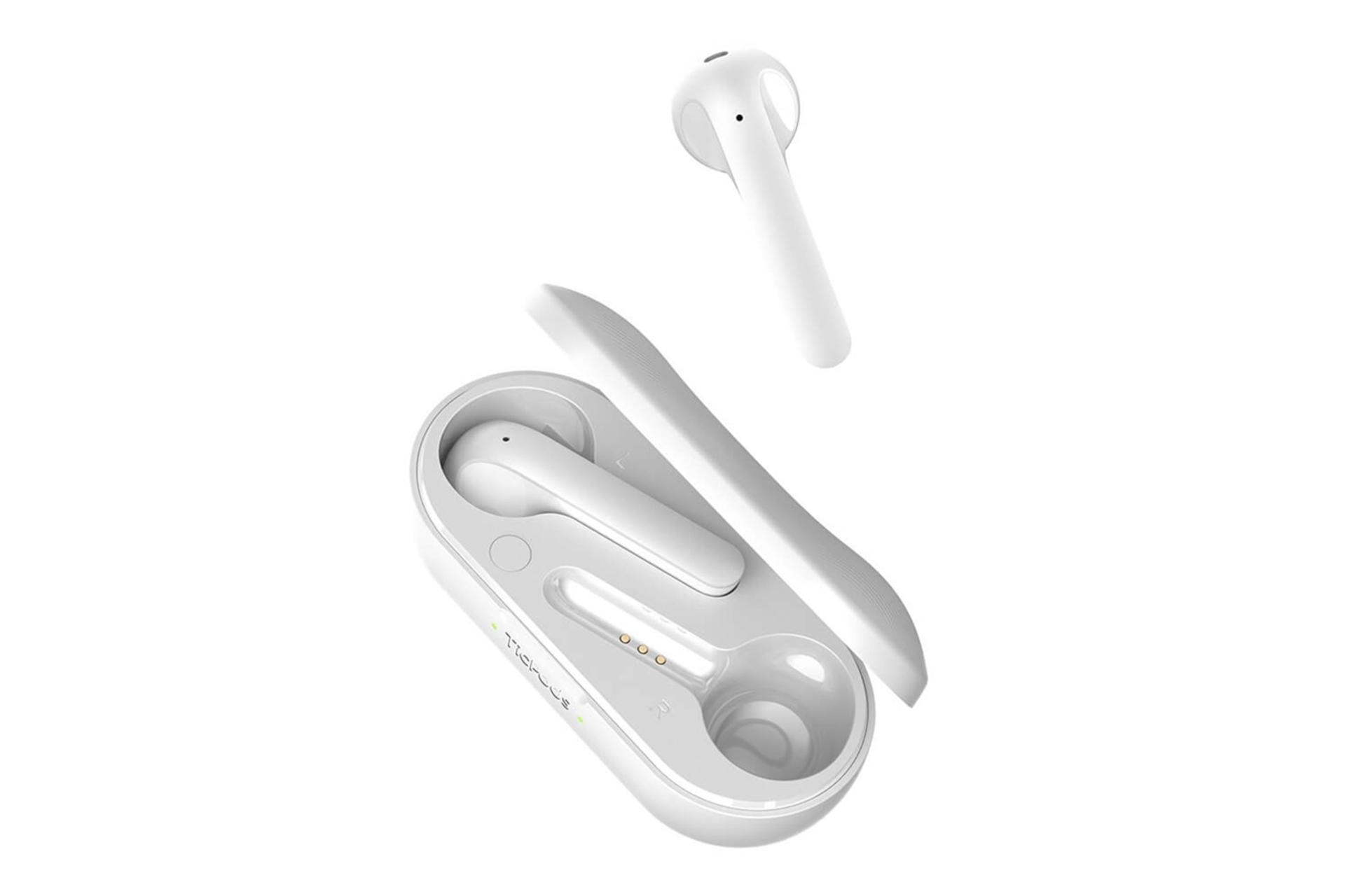 محفظه شارژ ایرباد بی سیم موبوی تیک پادز 2 پرو Mobvoi TicPods 2 Pro سفید