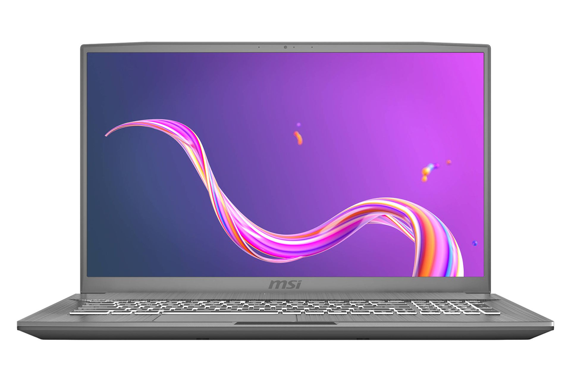 لپ تاپ ام اس آی کریتور 17m a10sd از نمای جلو