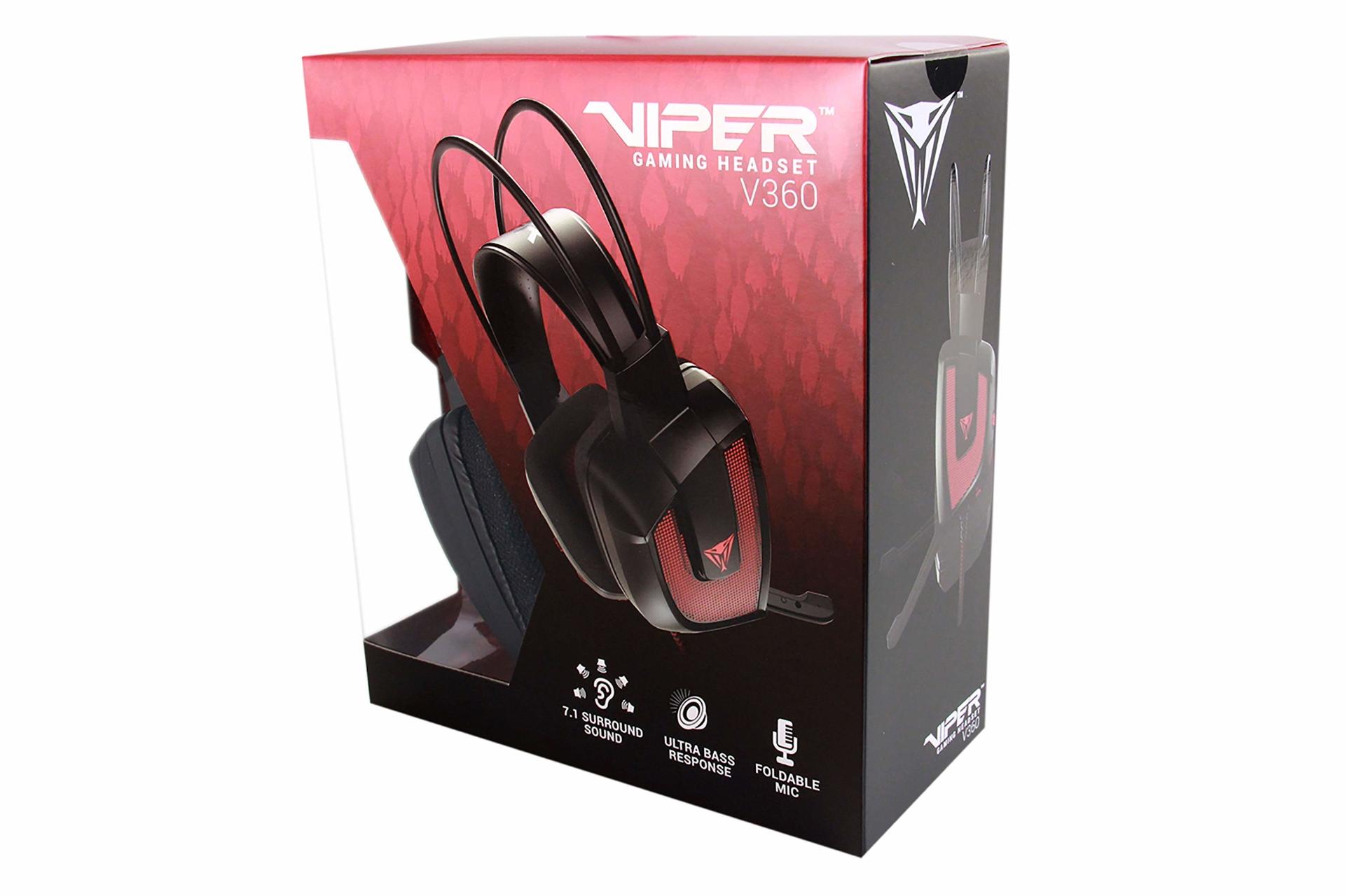 جعبه هدست گیمینگ پتریوت Patriot Viper V360