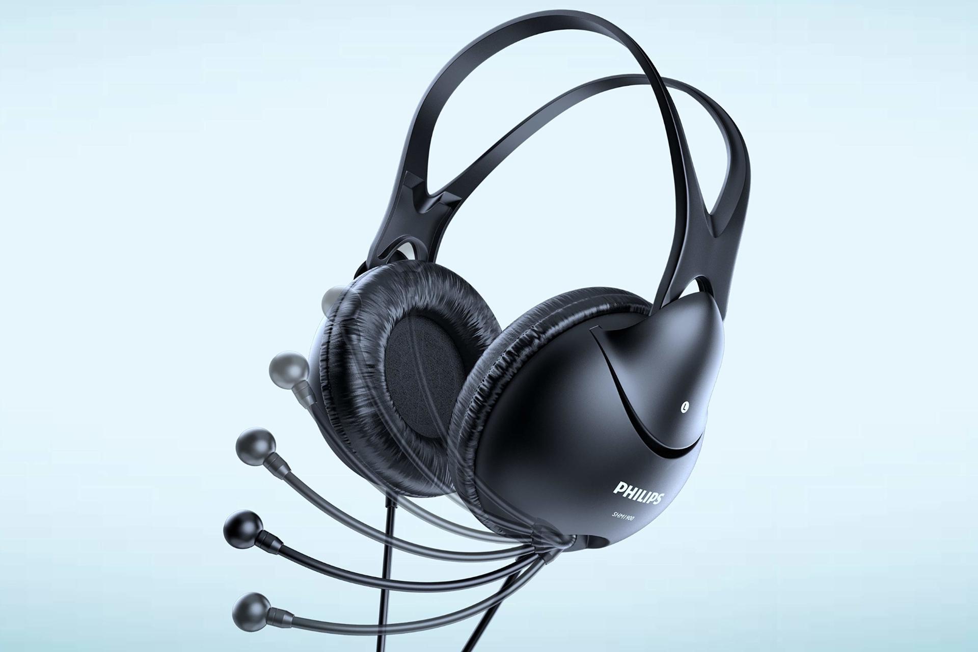 میکروفون هدفون فیلیپس Philips SHM1900