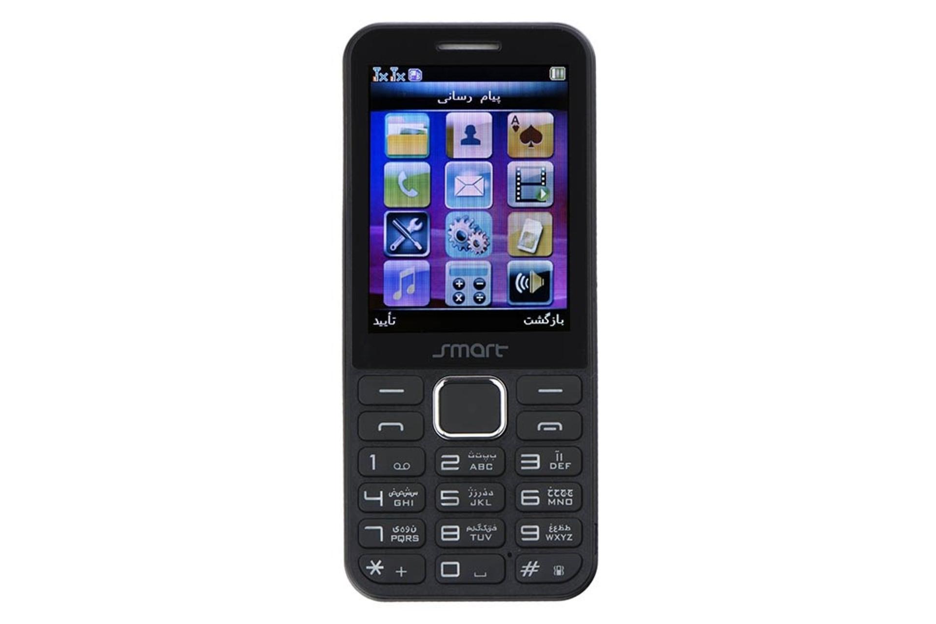 صفحه نمایش روشن Smart B-365 Bar / گوشی موبایل اسمارت B-365 بار