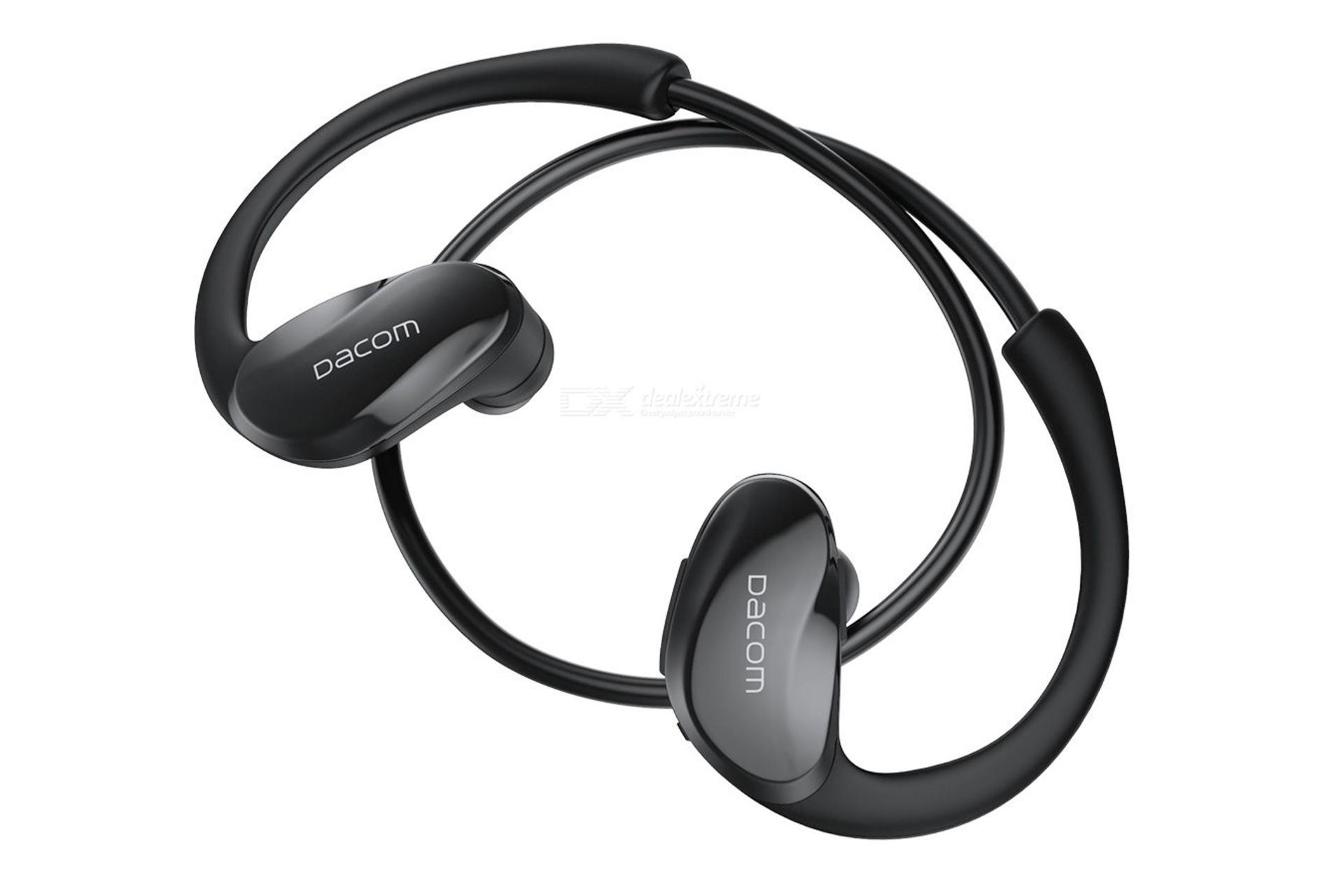 هدفون تو گوشی بی سیم داکوم Dacom Athlete L19 مشکی