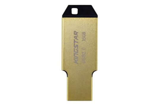 Kingstar Aroma KS201 16GB / فلش مموری کینگ استار مدل Aroma KS201 ظرفیت 16 گیگابایت طلایی