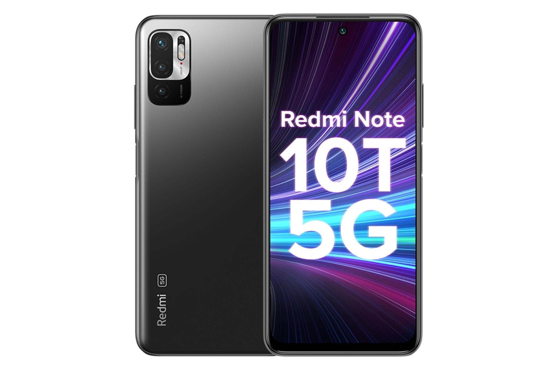 Xiaomi Redmi Note 10T 5G / گوشی موبایل ردمی نوت 10T شیائومی نسخه 5G مشکی
