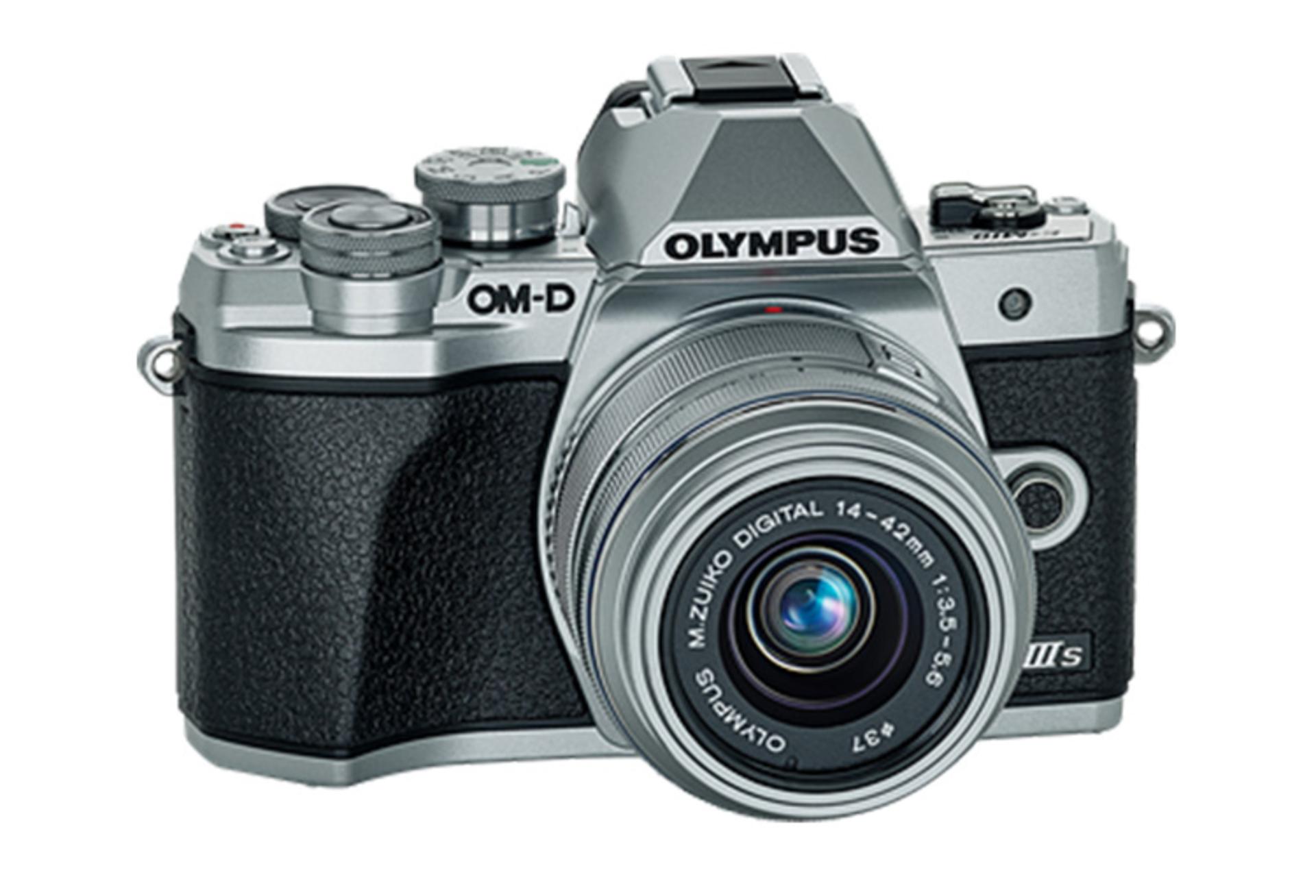 نمای نیمرخ دوربین المپوس om-d E M10 IIIs