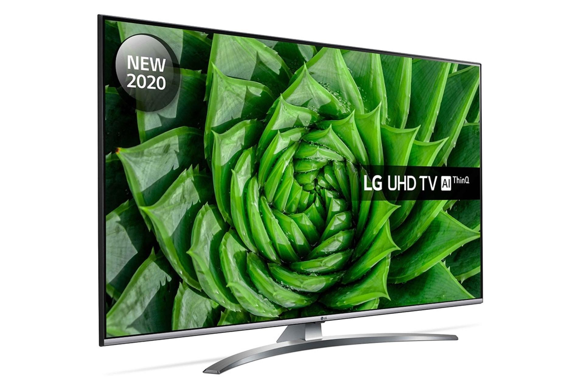 نمای چپ پنل جلو تلویزیون ال جی UN81006 مدل 55 اینچ / LG 55UN81006