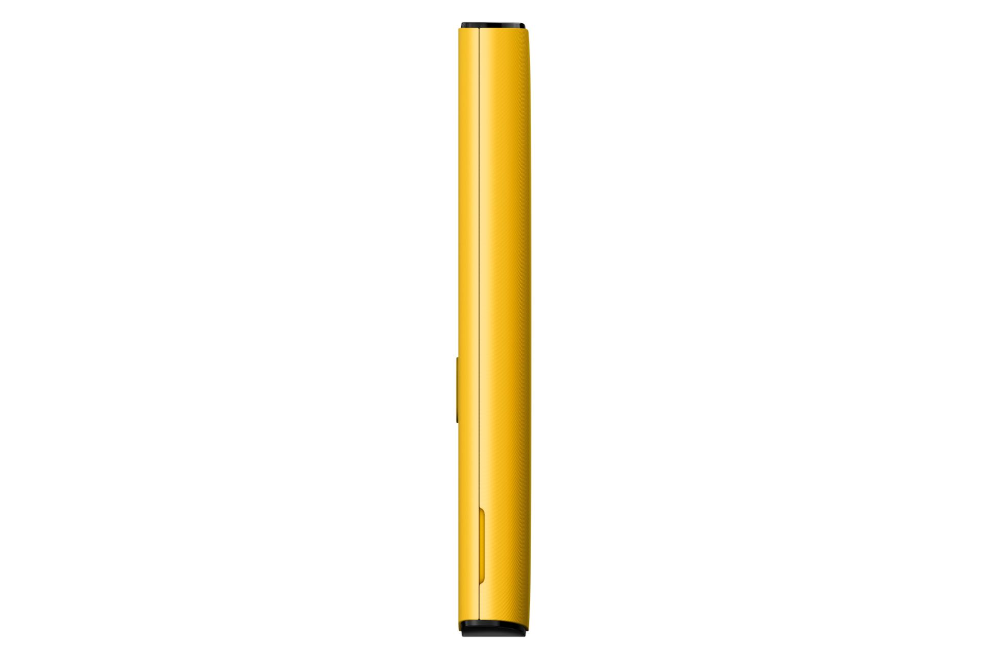 نمای جانبی Nokia 110 4G موبایل نوکیا 110 نسخه 4G زرد