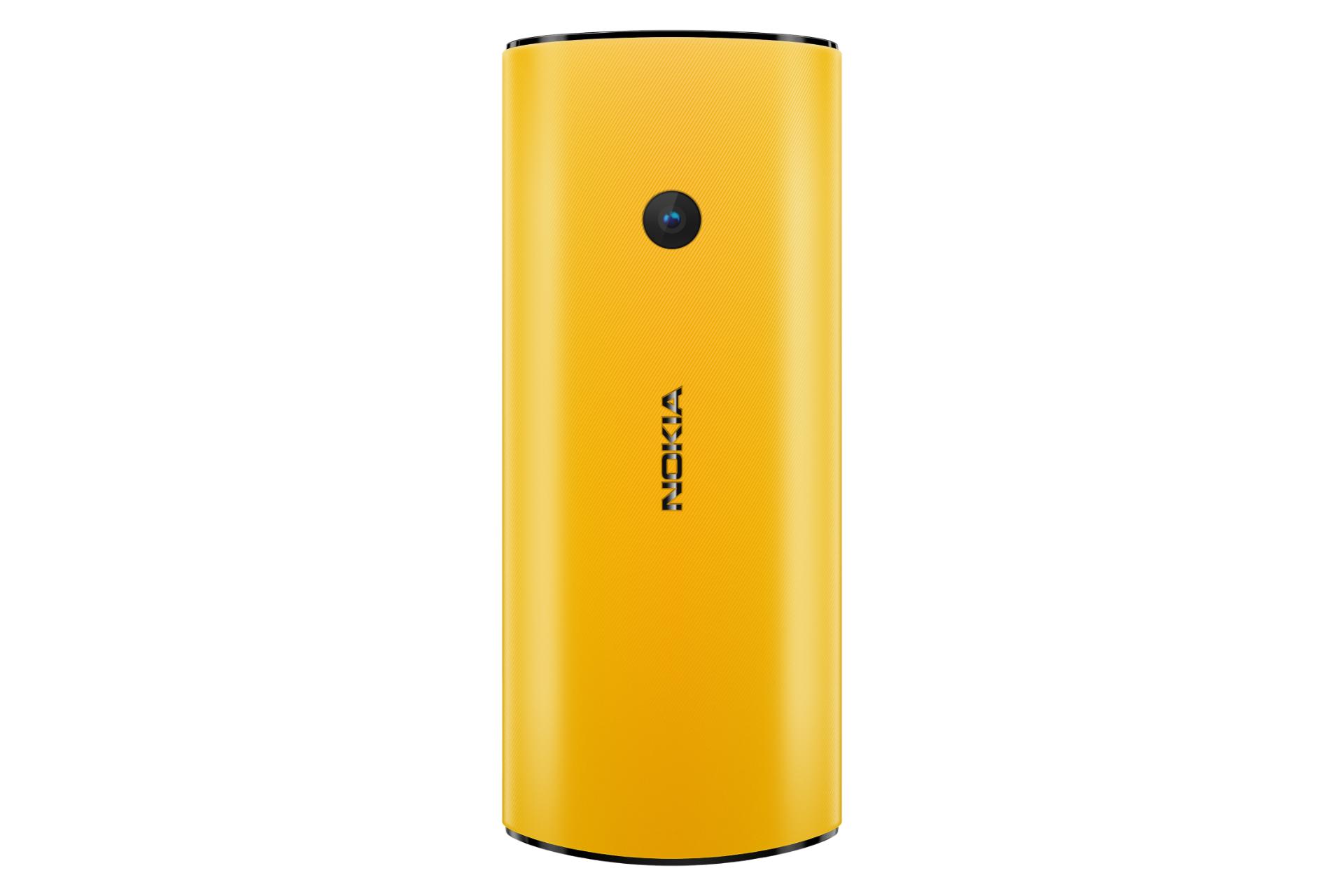 پنل پشت Nokia 110 4G موبایل نوکیا 110 نسخه 4G زرد