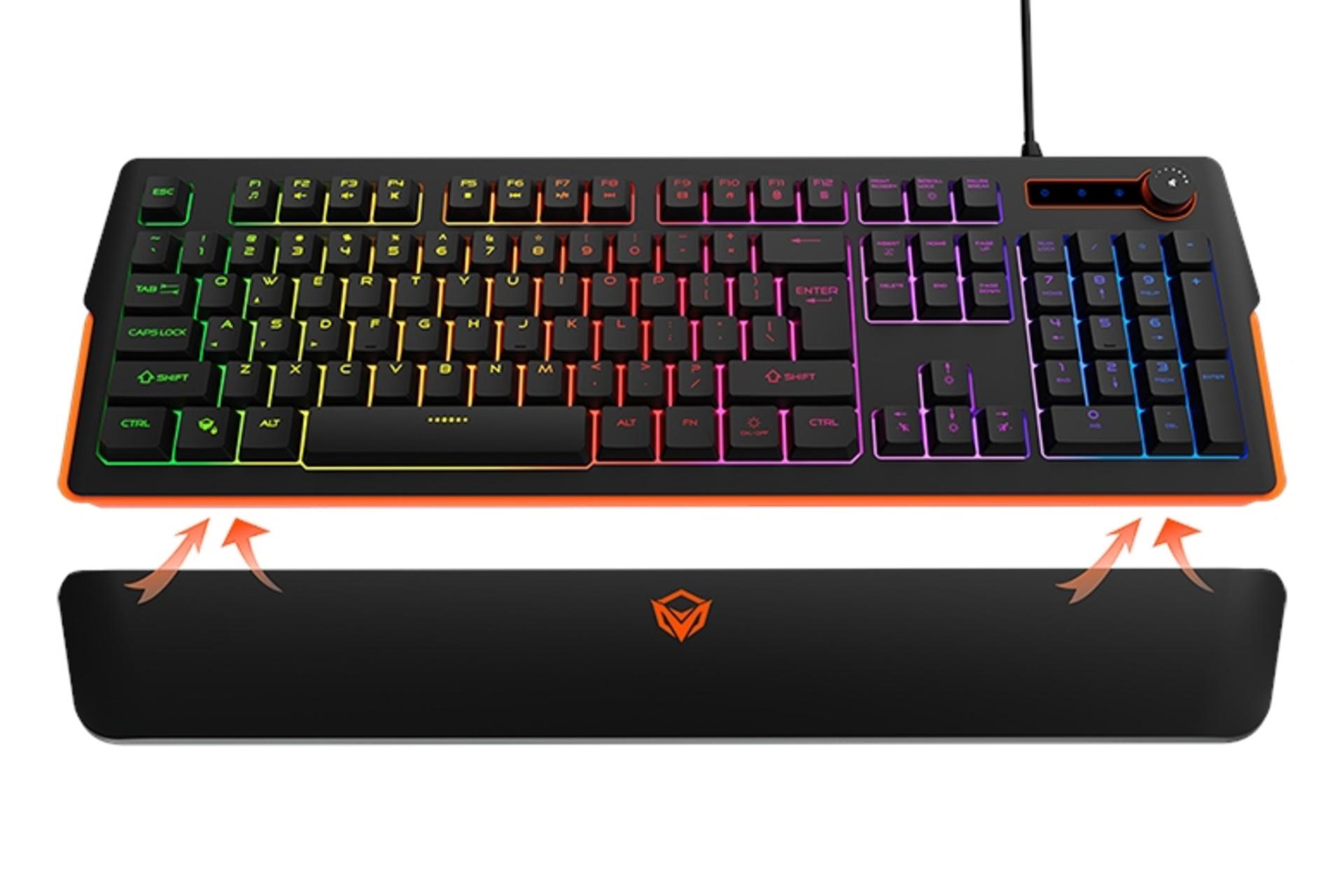 تکیه گاه مچ دست کیبورد میشن Meetion K9450