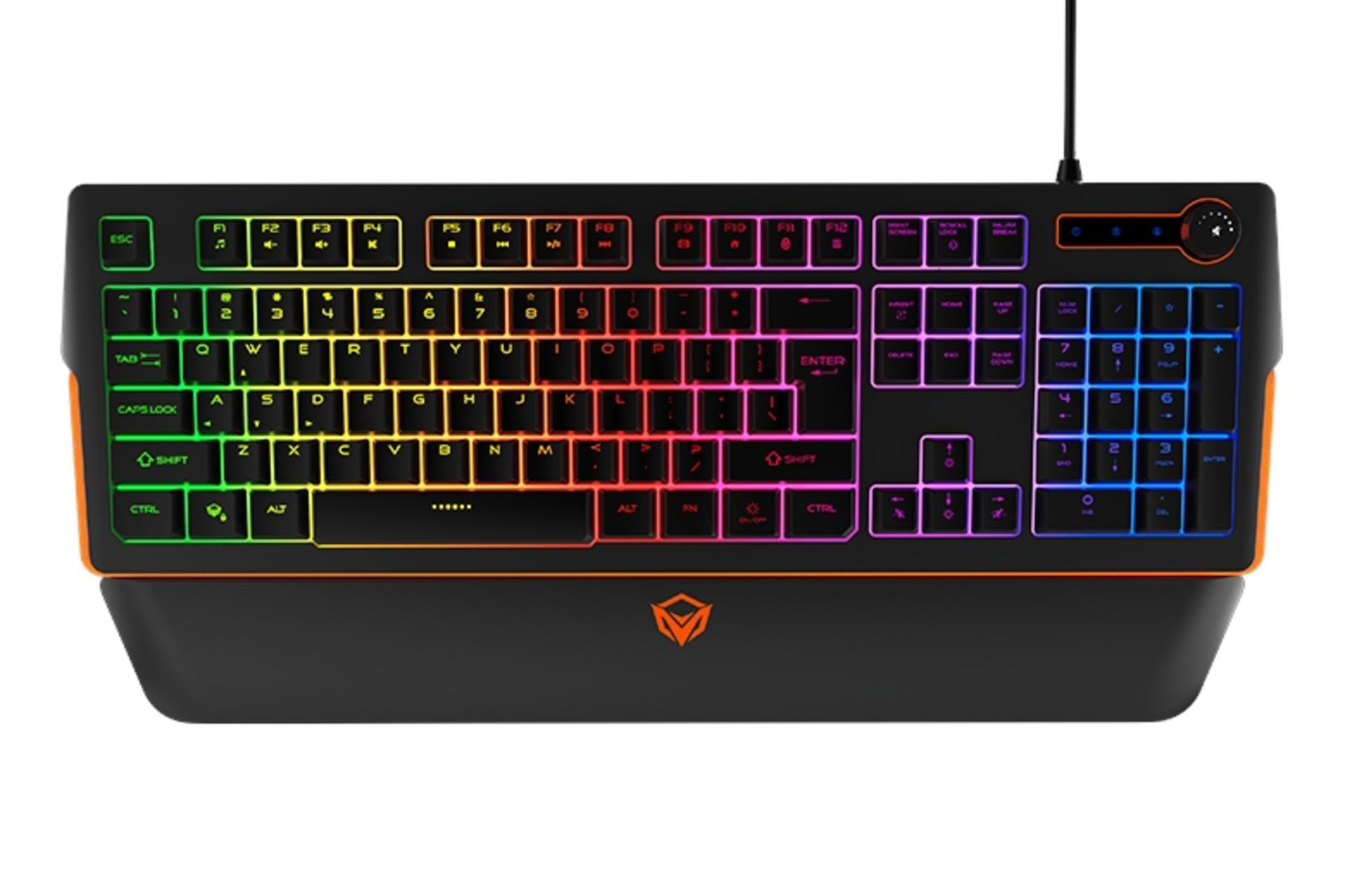 نمای روبرو کیبورد میشن Meetion K9450