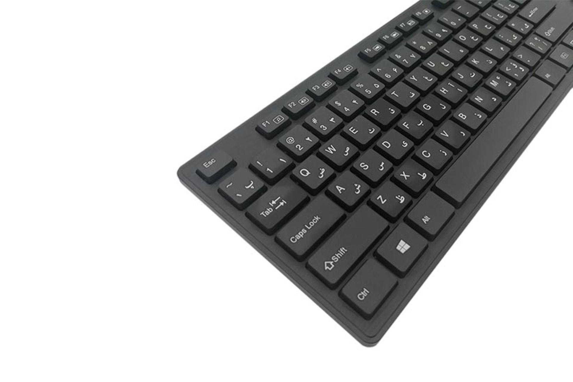 نمای چپ کیبورد وریتی Verity V-KB6112W-N