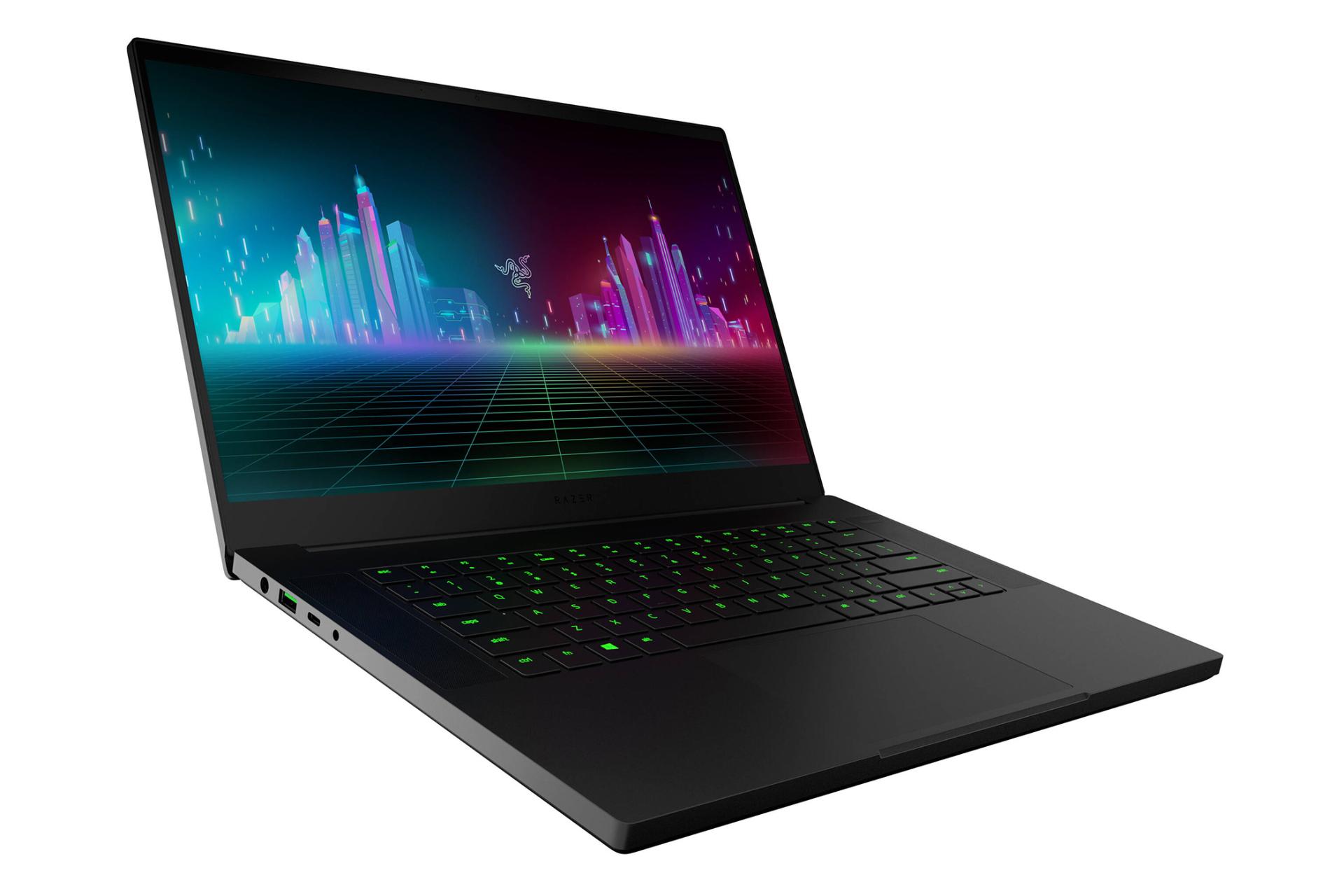 نمای نیمرخ چپ لپ تاپ ریزر بلید 15 نسخه Base