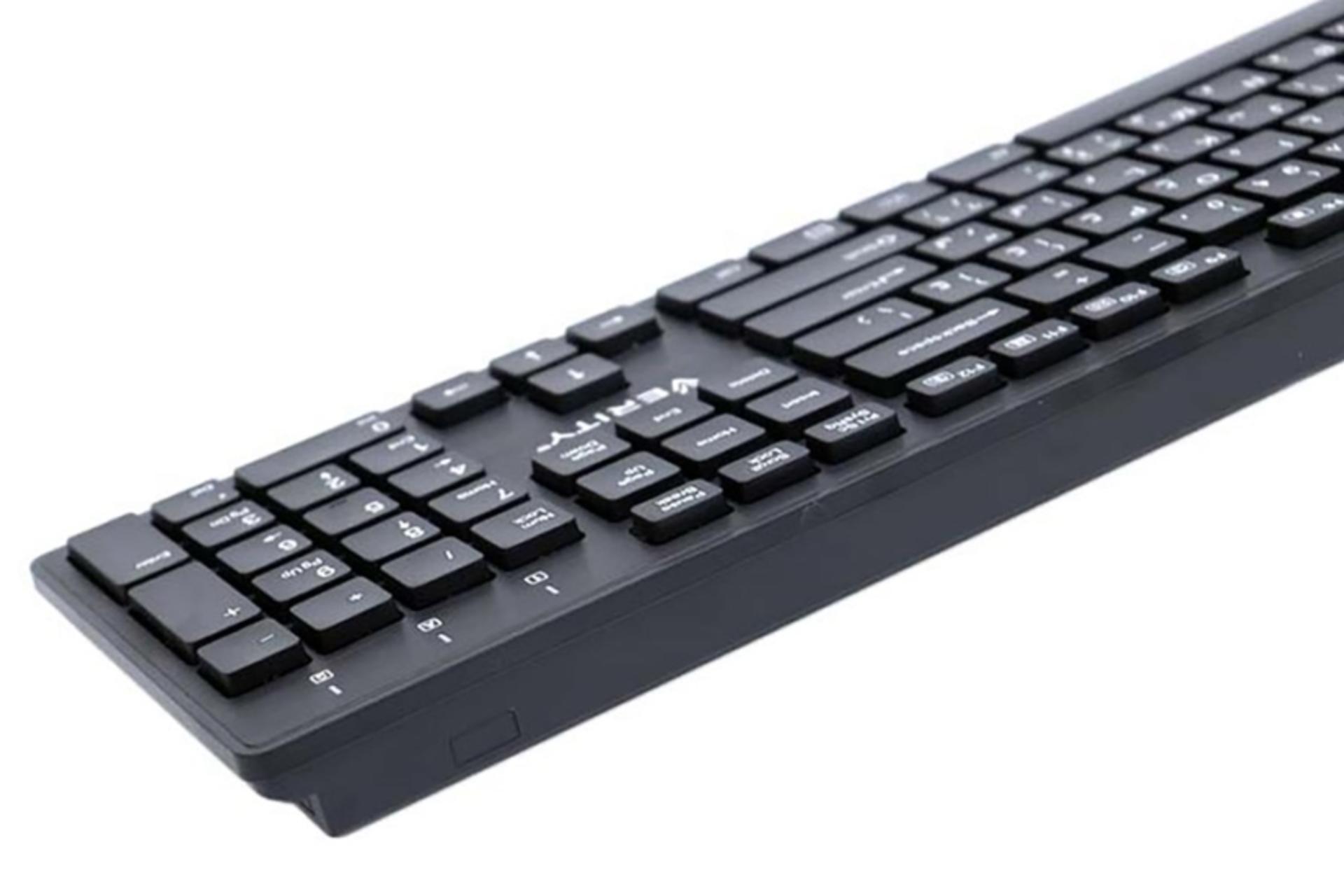 نمای جانبی کیبورد وریتی Verity V-KB6112W-N