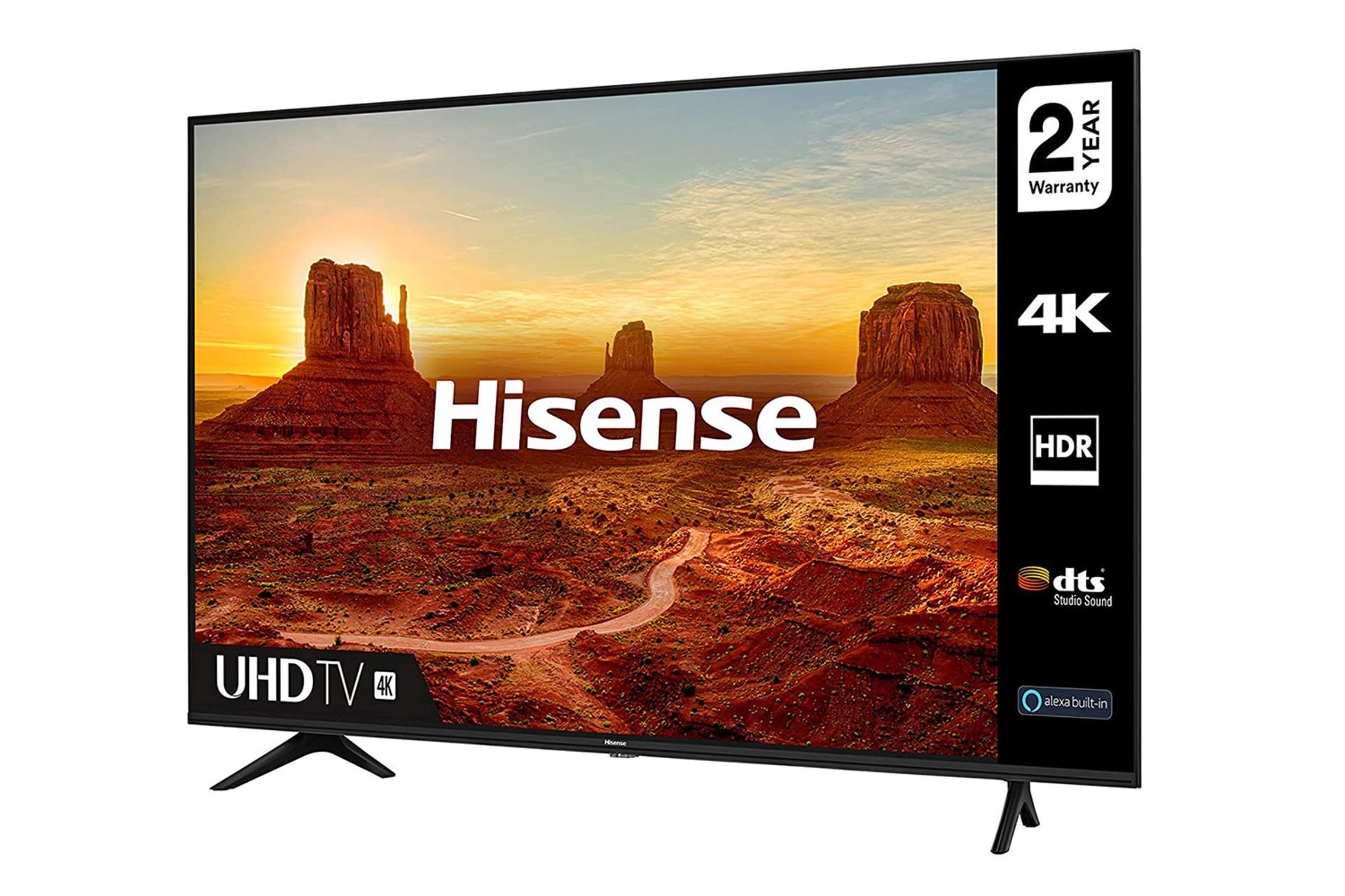 تلویزیون هایسنس نمای جلو Hisense 55A7100