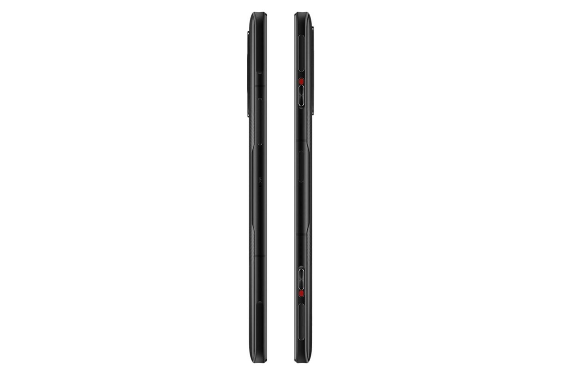 نمای جانبی Xiaomi Poco F3 GT / گوشی موبایل پوکو اف 3 جی تی شیائومی مشکی