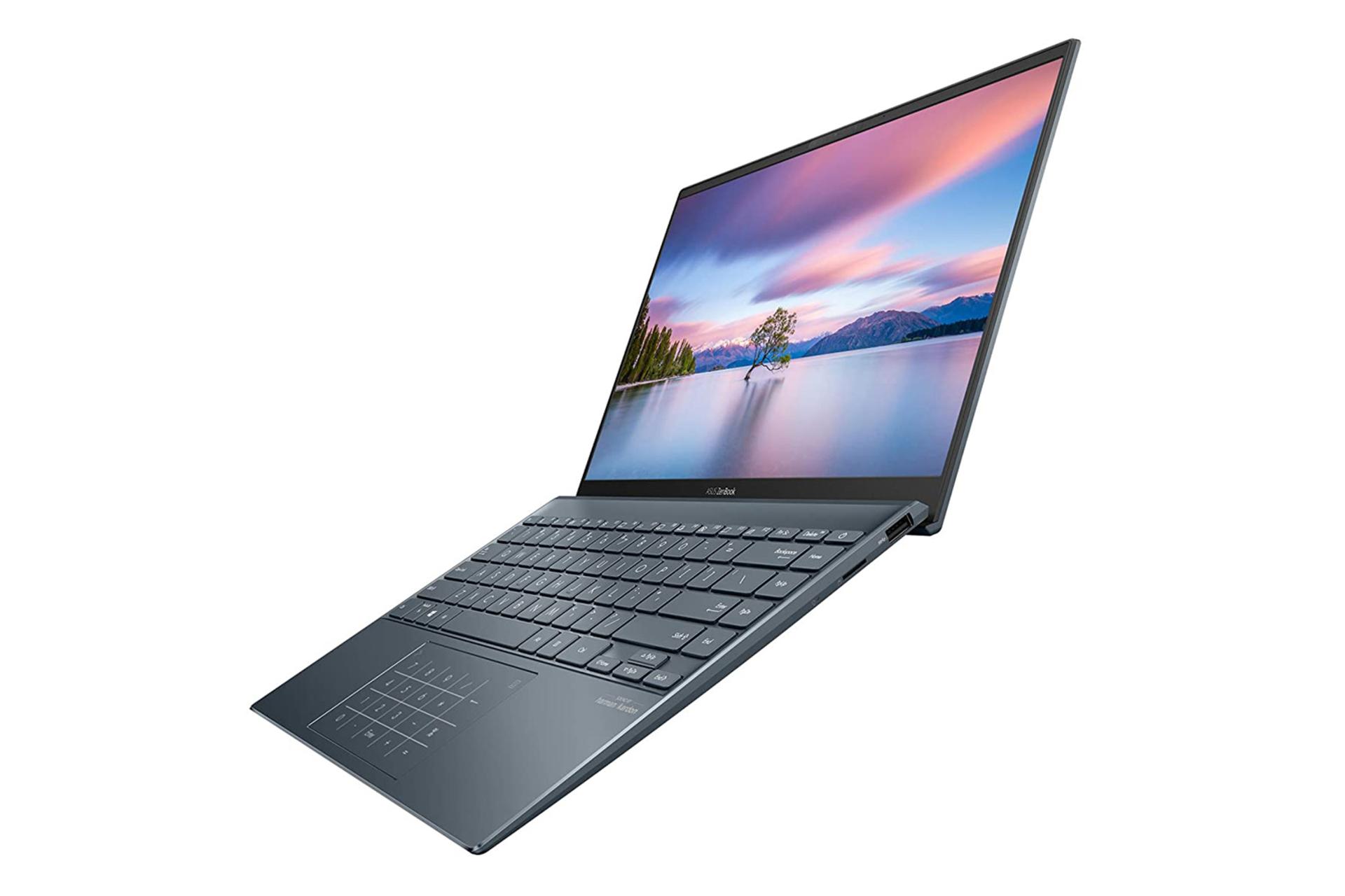 نمای نیمرخ لپ تاپ ایسوس ذن بوک 14 UM425UG