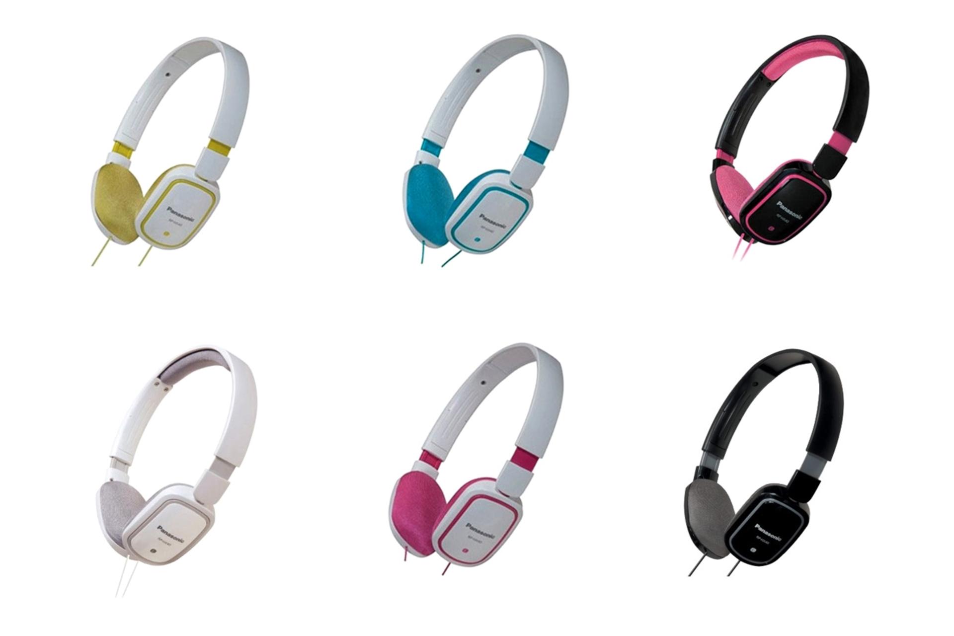 رنگ های مختلف هدفون پاناسونیک Panasonic RP-HX40