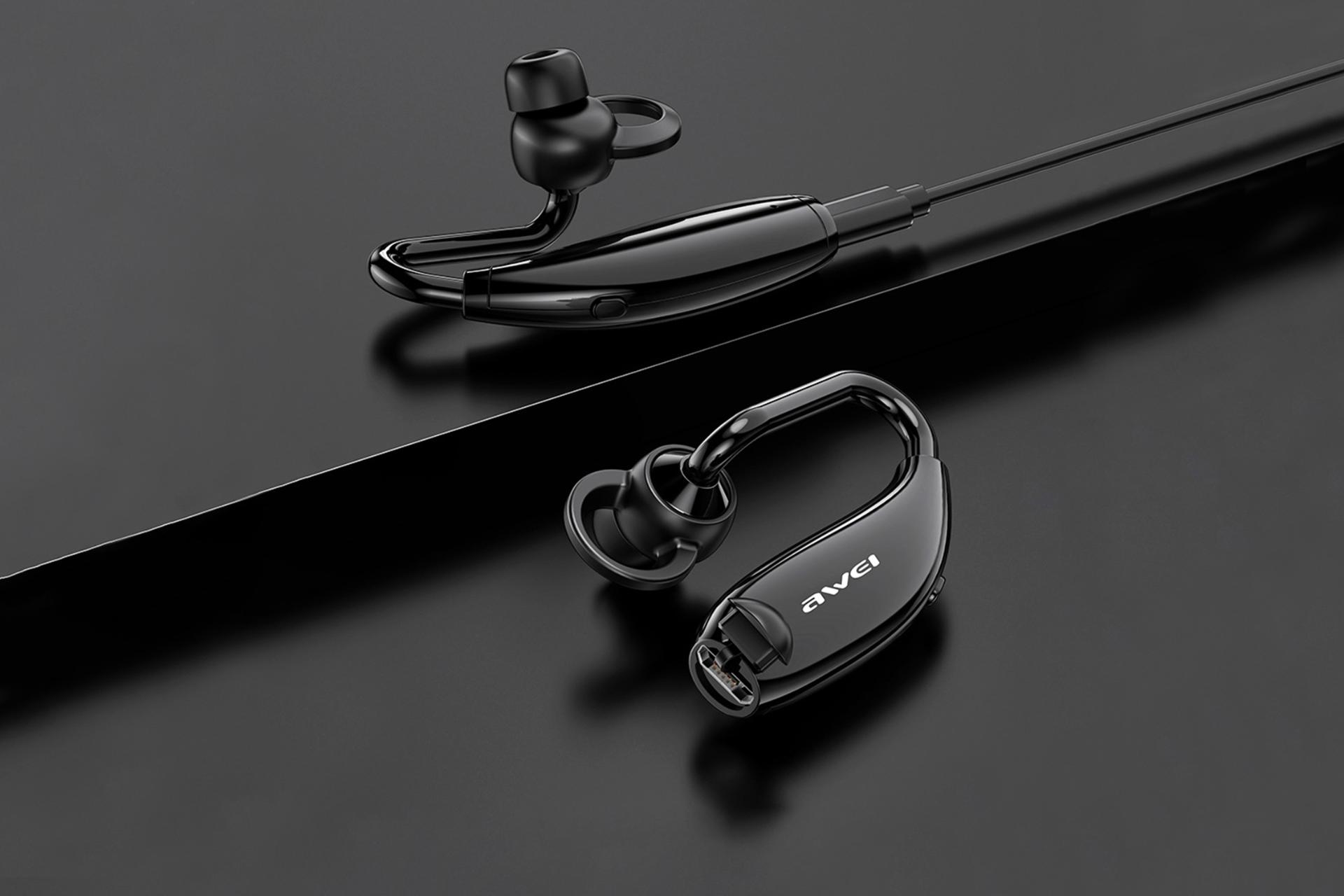 ایرباد بی سیم پرودو Porodo PDX413 مشکی در حال شارژ