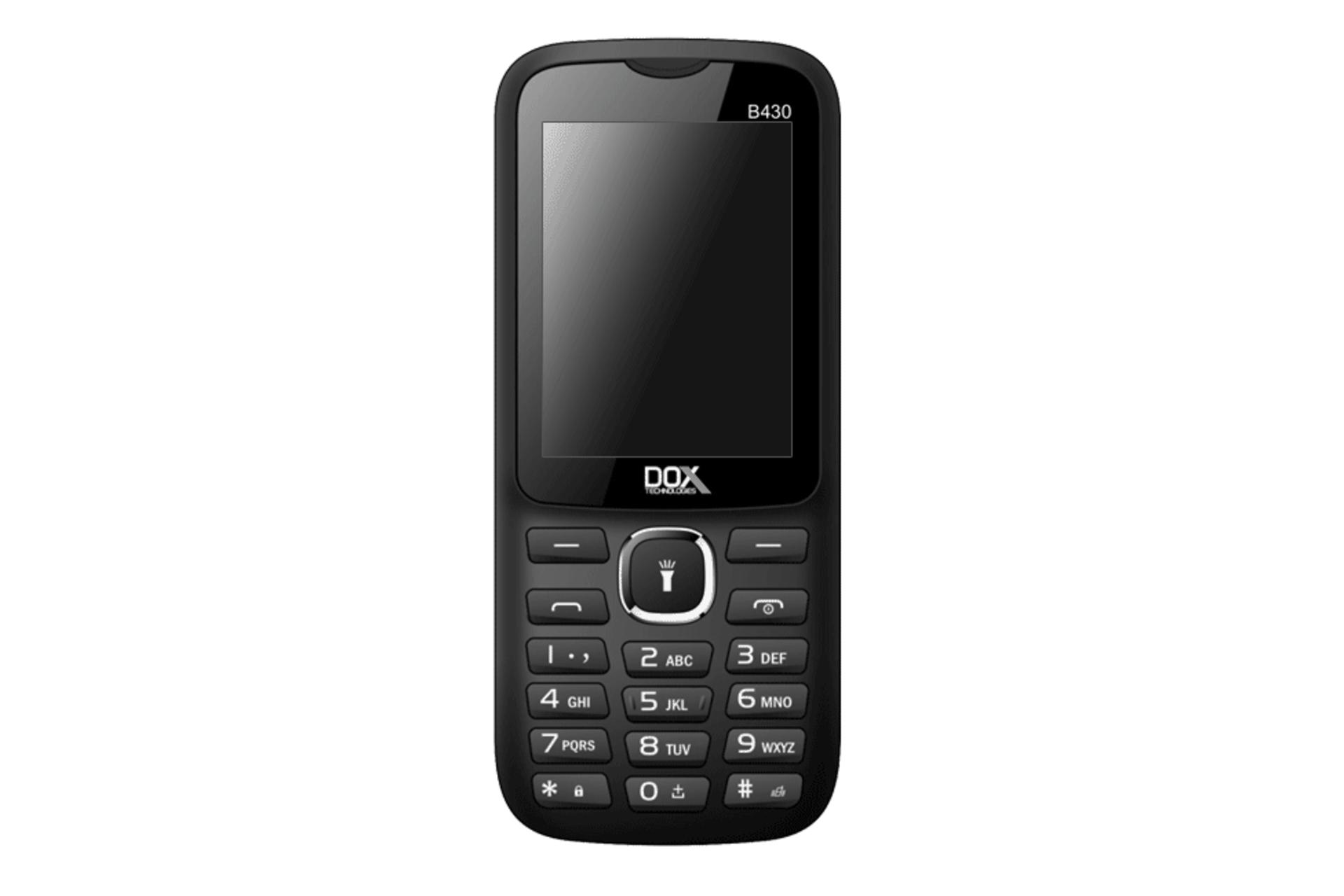 گوشی موبایل بی 430 داکس Dox B430 مشکی