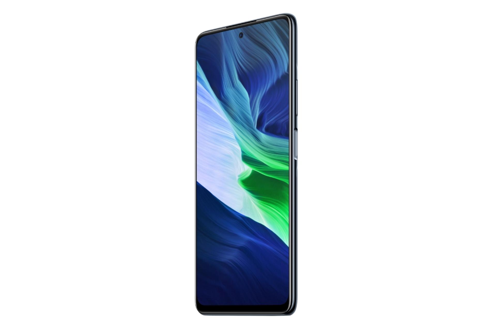 نمای راست پنل جلو گوشی موبایل نوت 10 اینفینیکس / Infinix Note 10