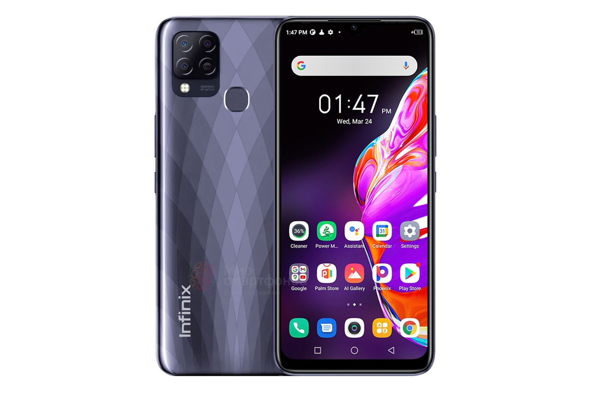 گوشی موبایل هات 10 تی اینفینیکس / Infinix Hot 10T مشکی