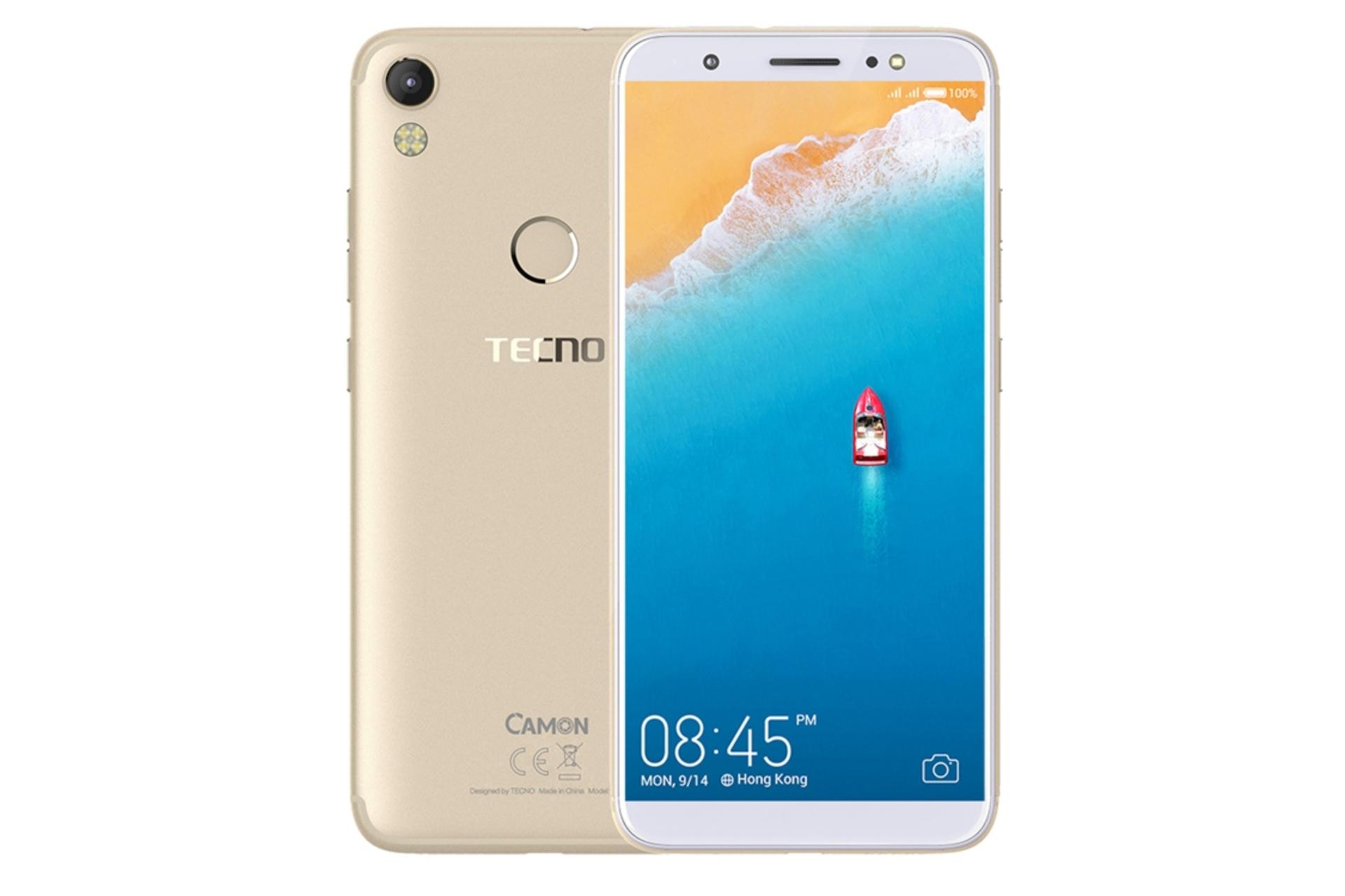 گوشی موبایل کمون CM تکنو Tecno Camon CM طلایی