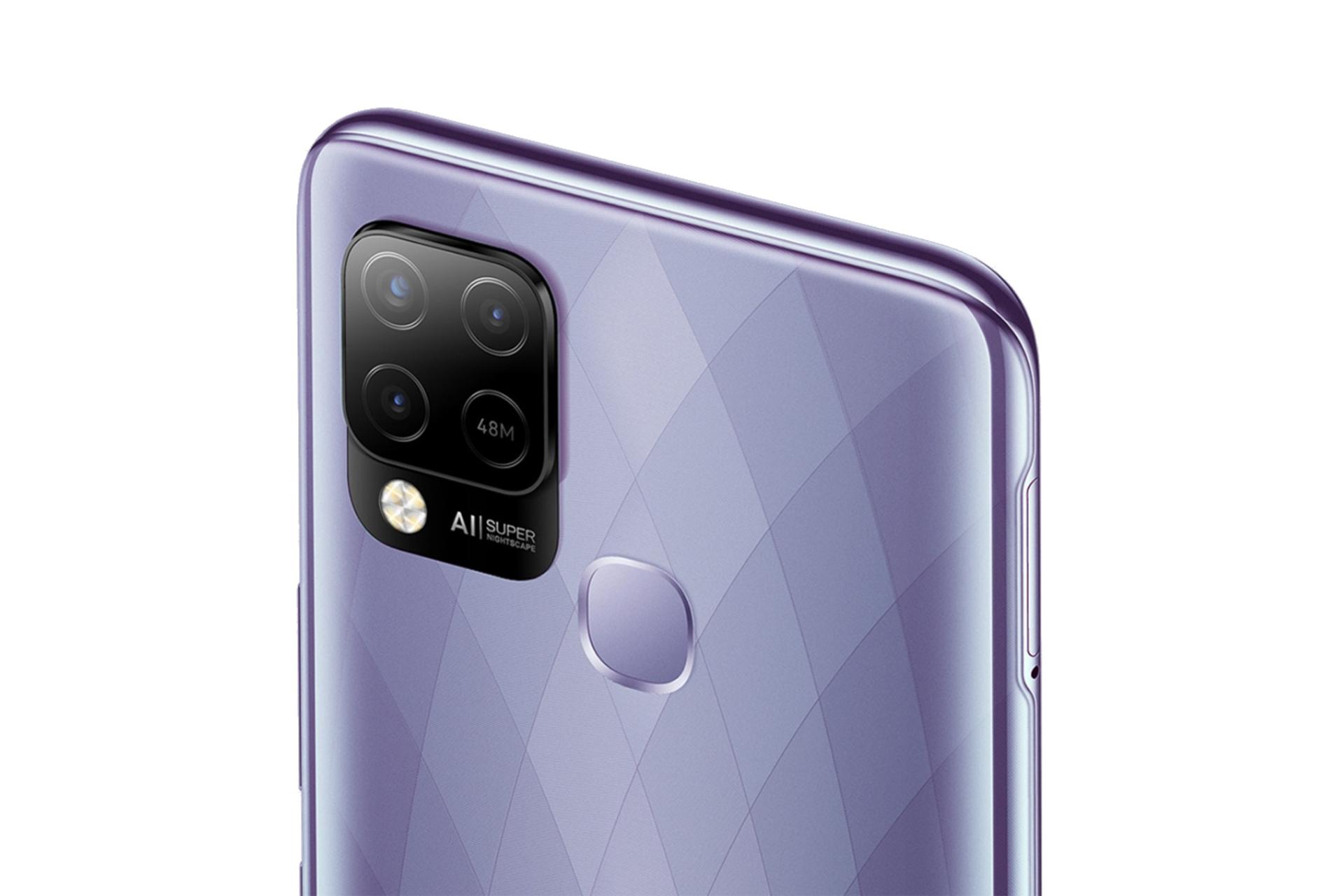 دوربین گوشی موبایل هات 10 تی اینفینیکس / Infinix Hot 10T بنفش