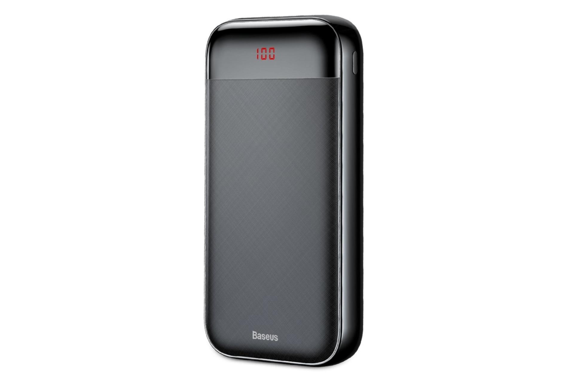 پاور بانک باسئوس Baseus Mini Cu Digital Display 20000mAh با ظرفیت 20000 میلی‌آمپر مشکی