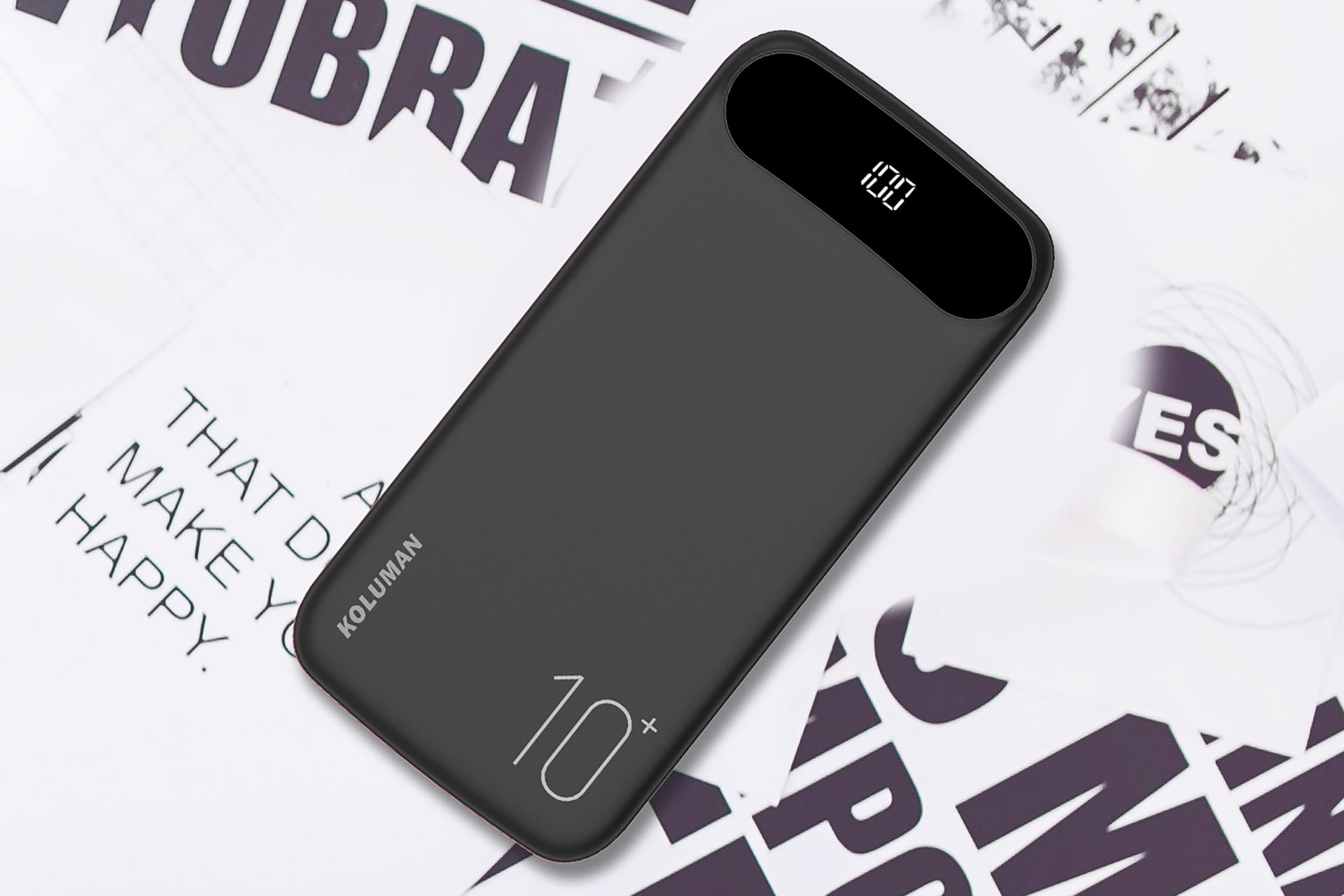 پاور بانک کلومن Koluman KP-310 10000mAh با ظرفیت 10000 میلی‌آمپر ساعت