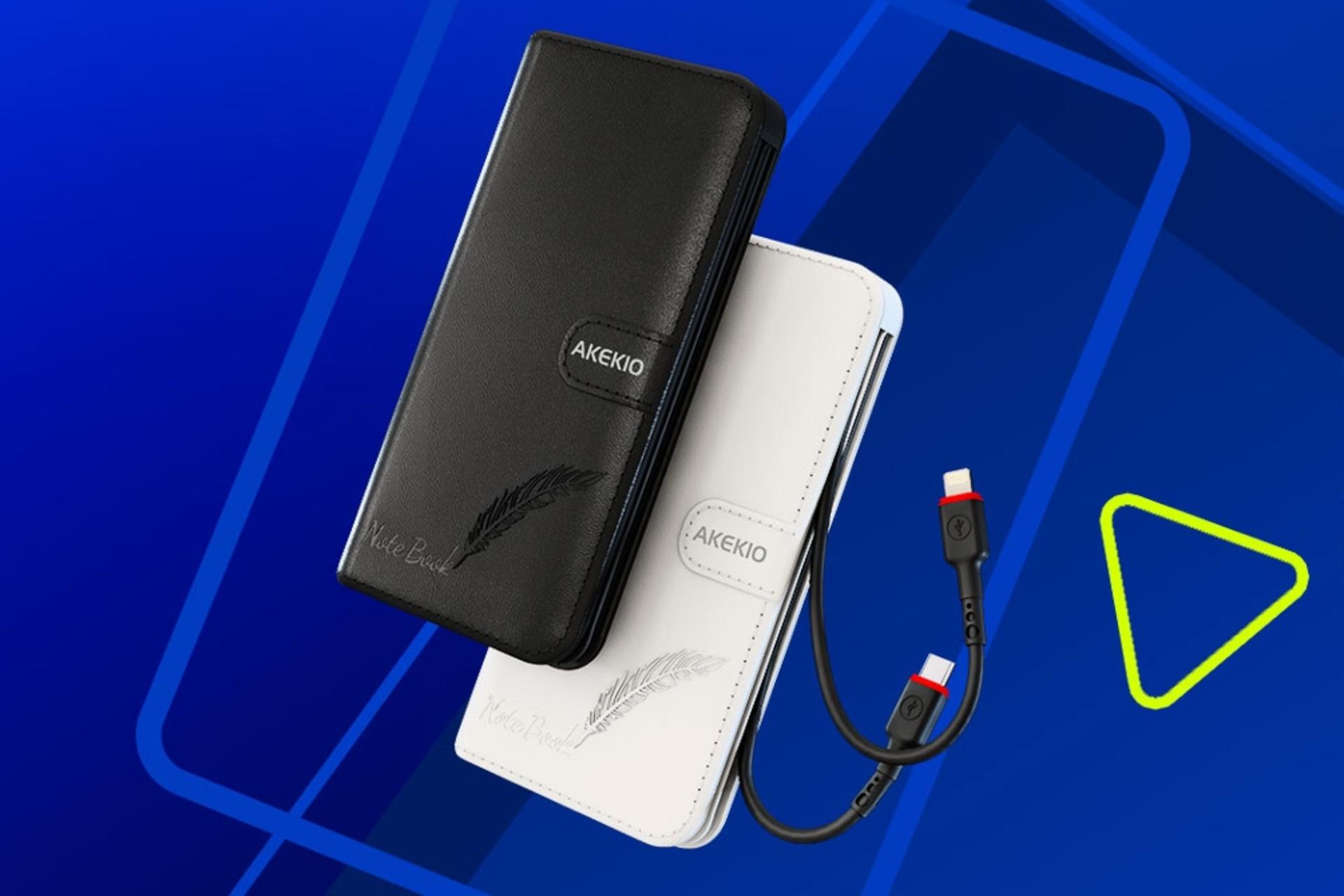 پاور بانک اککیو NB8Akekio NB8 16000mAh با ظرفیت 16000 میلی‌آمپر ساعت