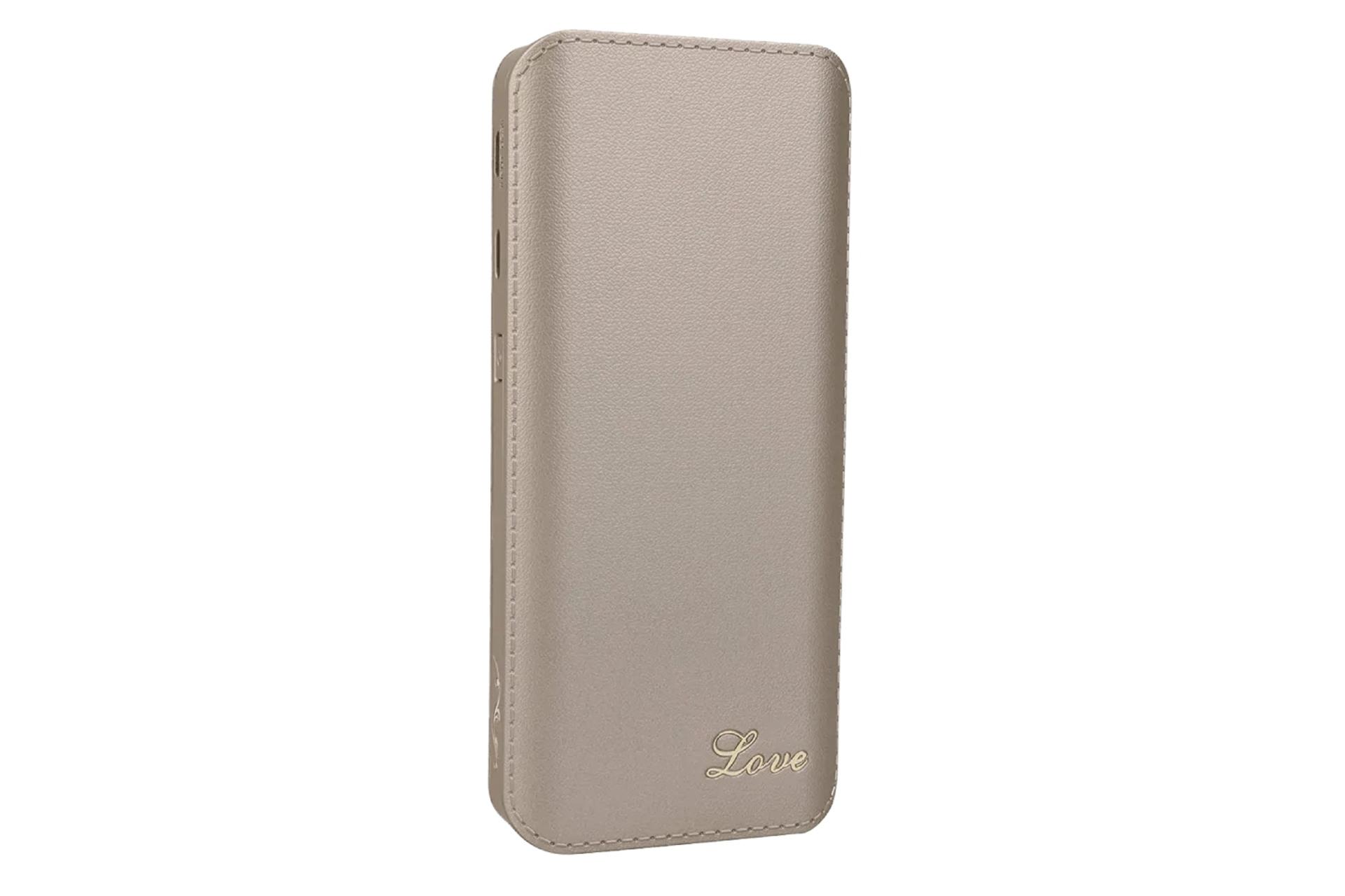 پاور بانک اککیو Akekio V1 Plus 16000mAh با ظرفیت 16000 میلی‌آمپر ساعت قهوه ای