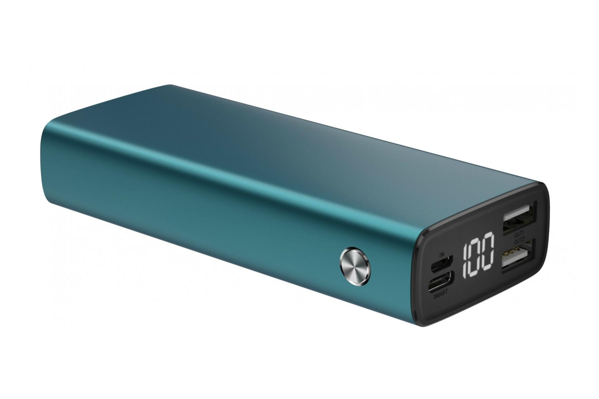 درگاه پاور بانک ژیپین Xipin PX501 10000mAh با ظرفیت 10000 میلی‌آمپر ساعت آبی