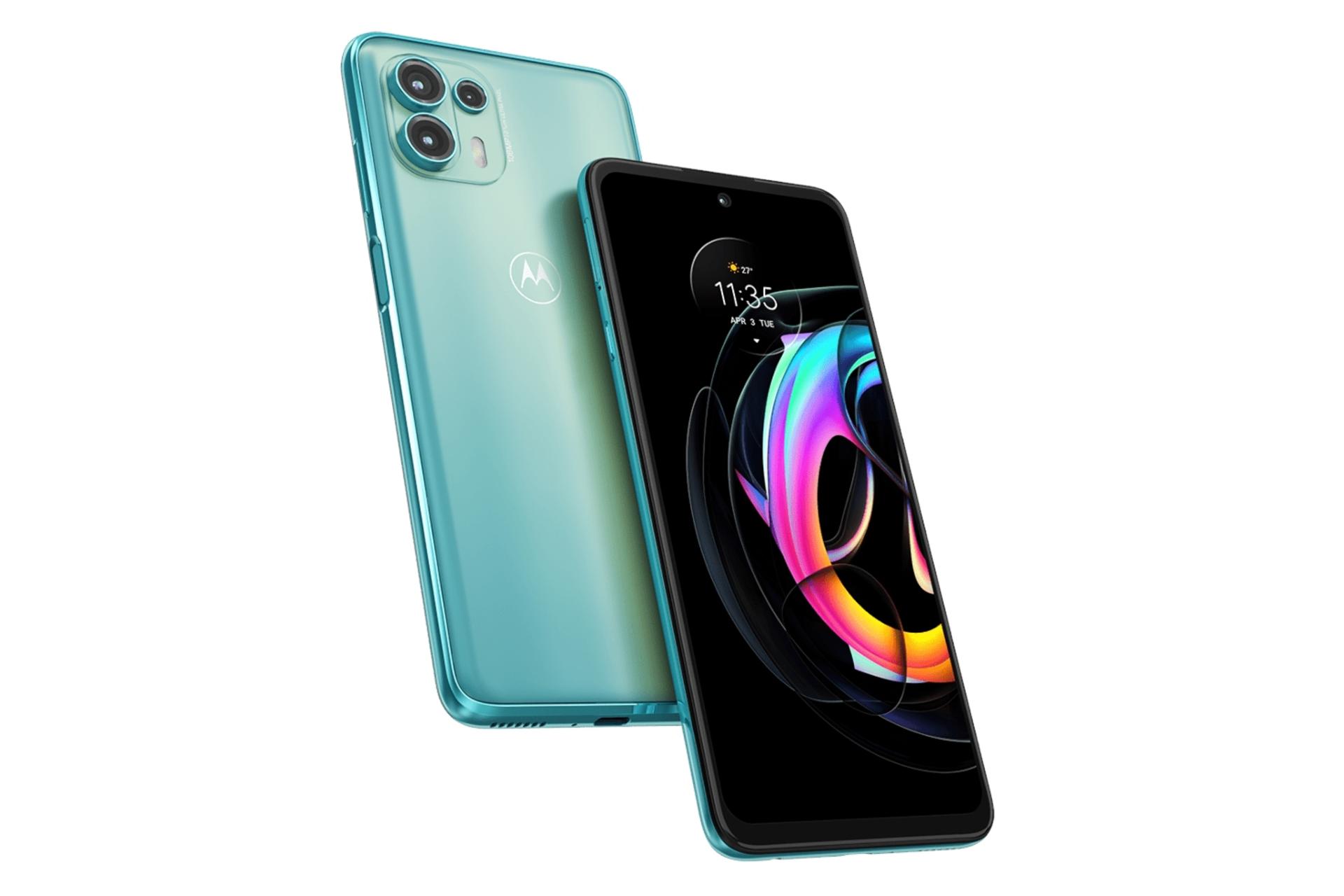 گوشی موبایل موتورولا اج 20 لایت / Motorola Edge 20 Lite فیروزه ای