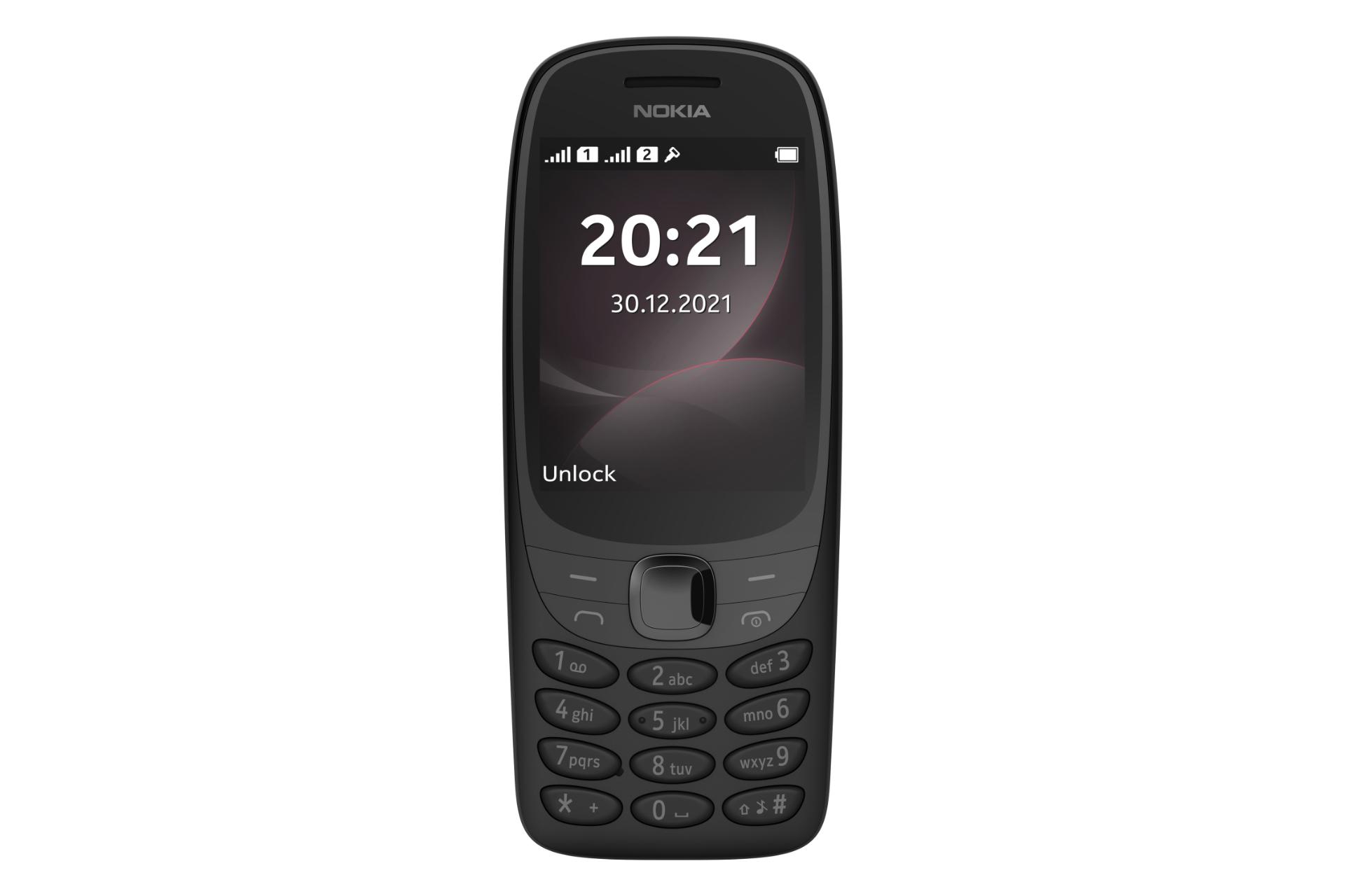 پنل جلو Nokia 6310 2021 / گوشی موبایل نوکیا 6310 نسخه 2021 مشکی