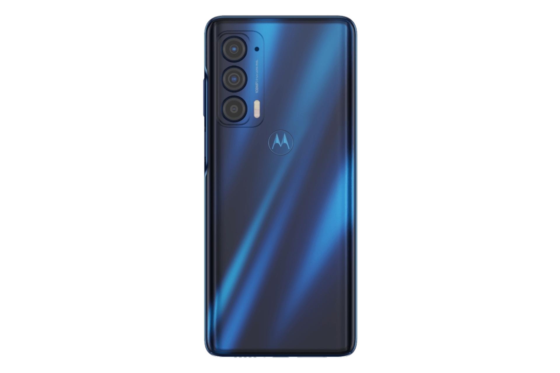 پنل پشت گوشی موبایل موتورولا اج 2021 / Motorola Edge 2021 آبی تیره