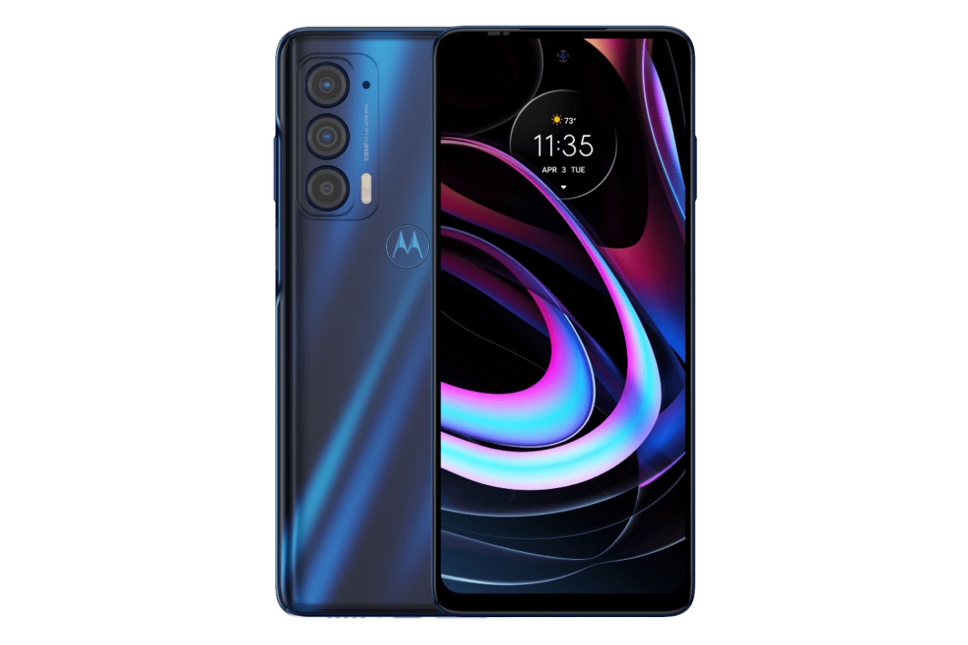 گوشی موبایل موتورولا اج 2021 / Motorola Edge 2021 آبی تیره