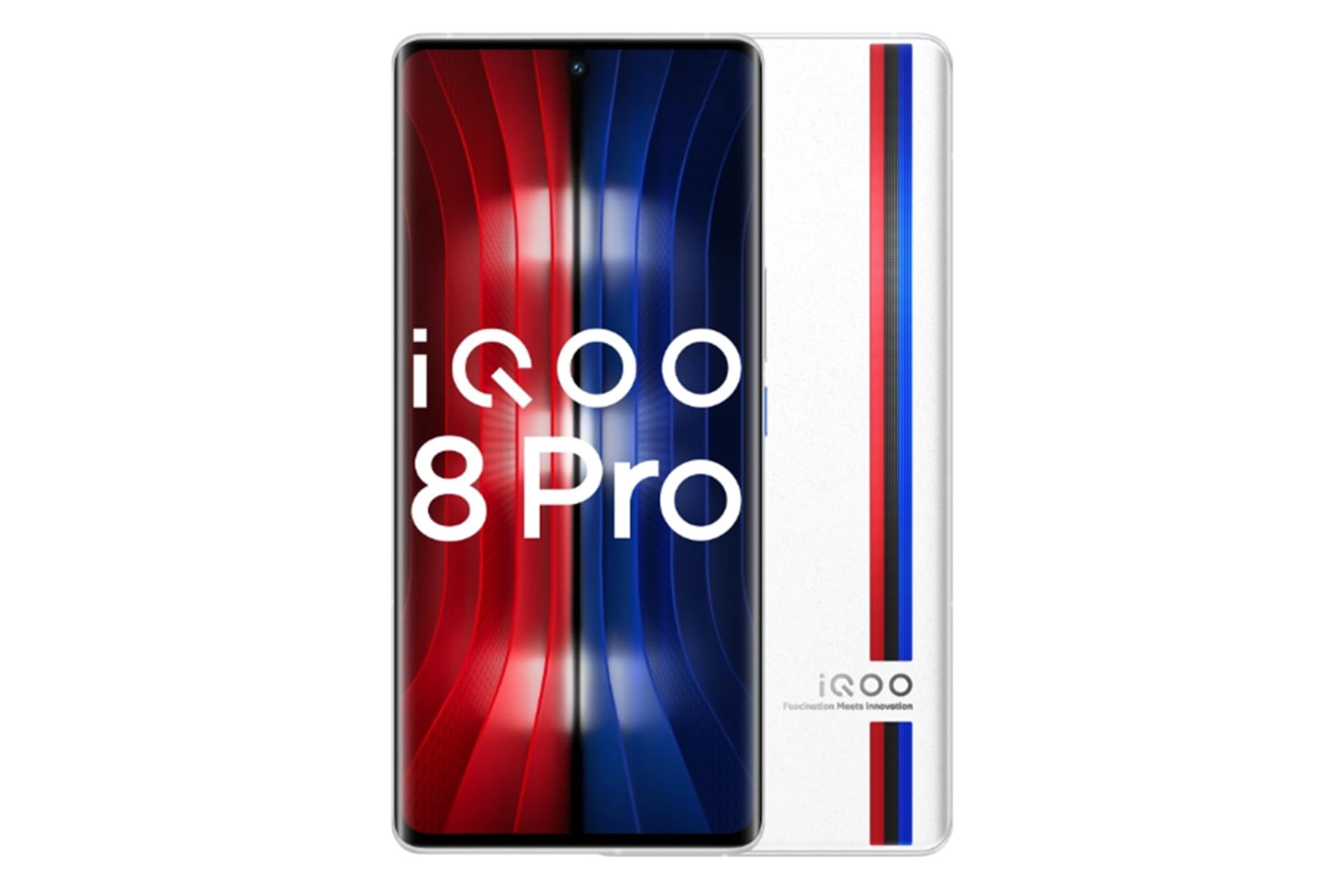 گوشی ویوو IQOO 8 پرو رنگ سفید