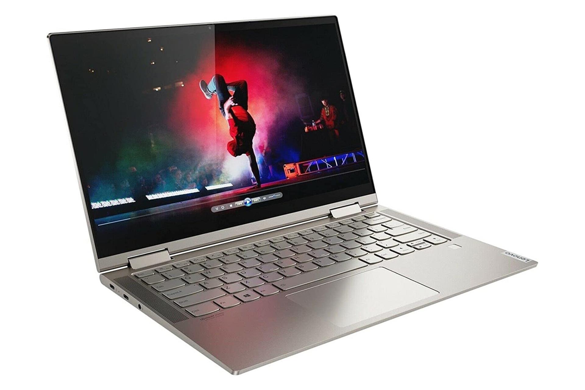 نمای نیمرخ چپ لپ تاپ لنوو یوگا سی 740