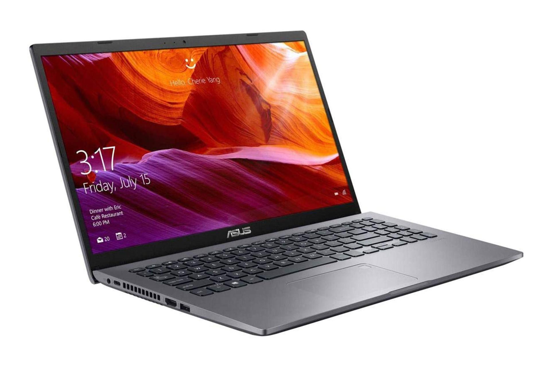 نمای نیمرخ چپ لپ تاپ ایسوس R521FL