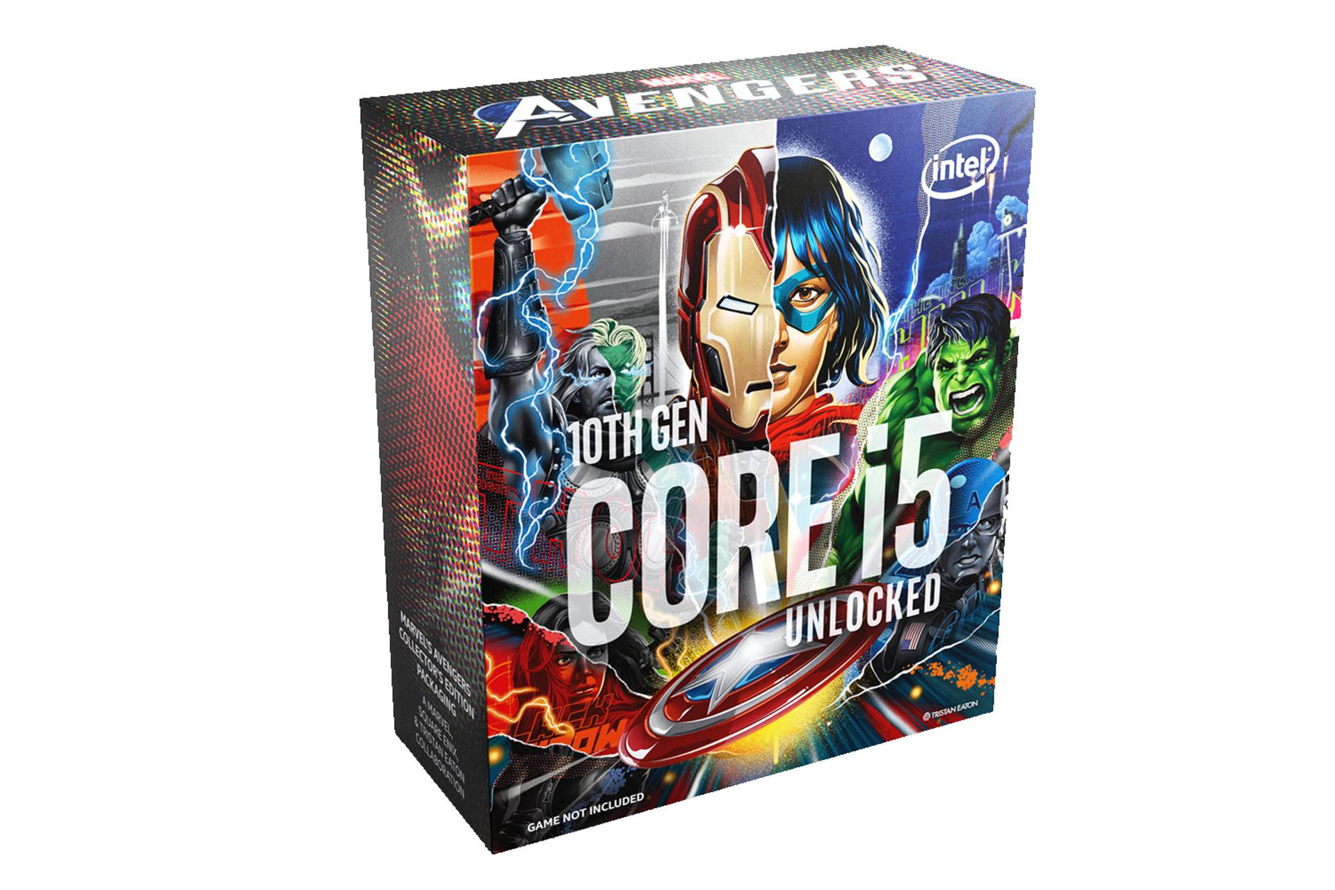 مرجع متخصصين ايران جعبه پردازنده Intel Core i5-10600K Avengers Limited Edition / اينتل Core i5-10600K Avengers Limite