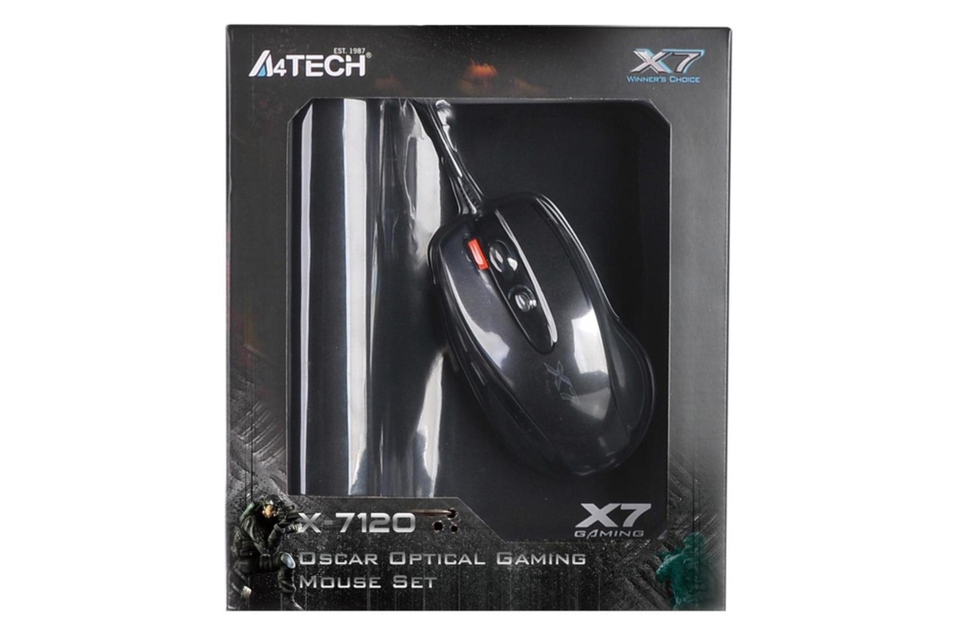 جعبه ماوس گیمینگ ای فورتک A4Tech X-7120