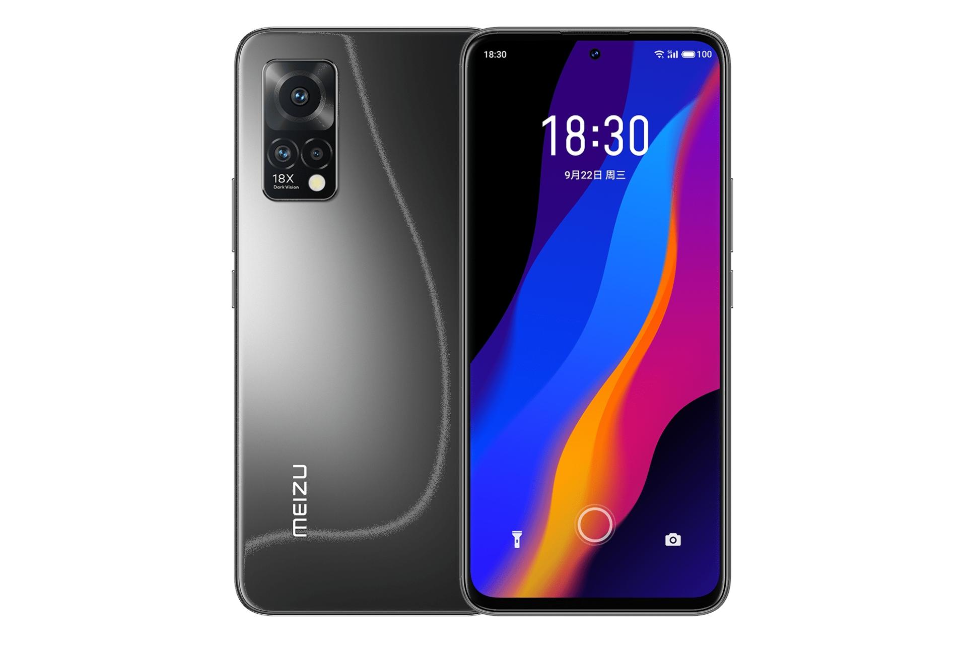 گوشی موبایل میزو 18 ایکس / Meizu 18x خاکستری