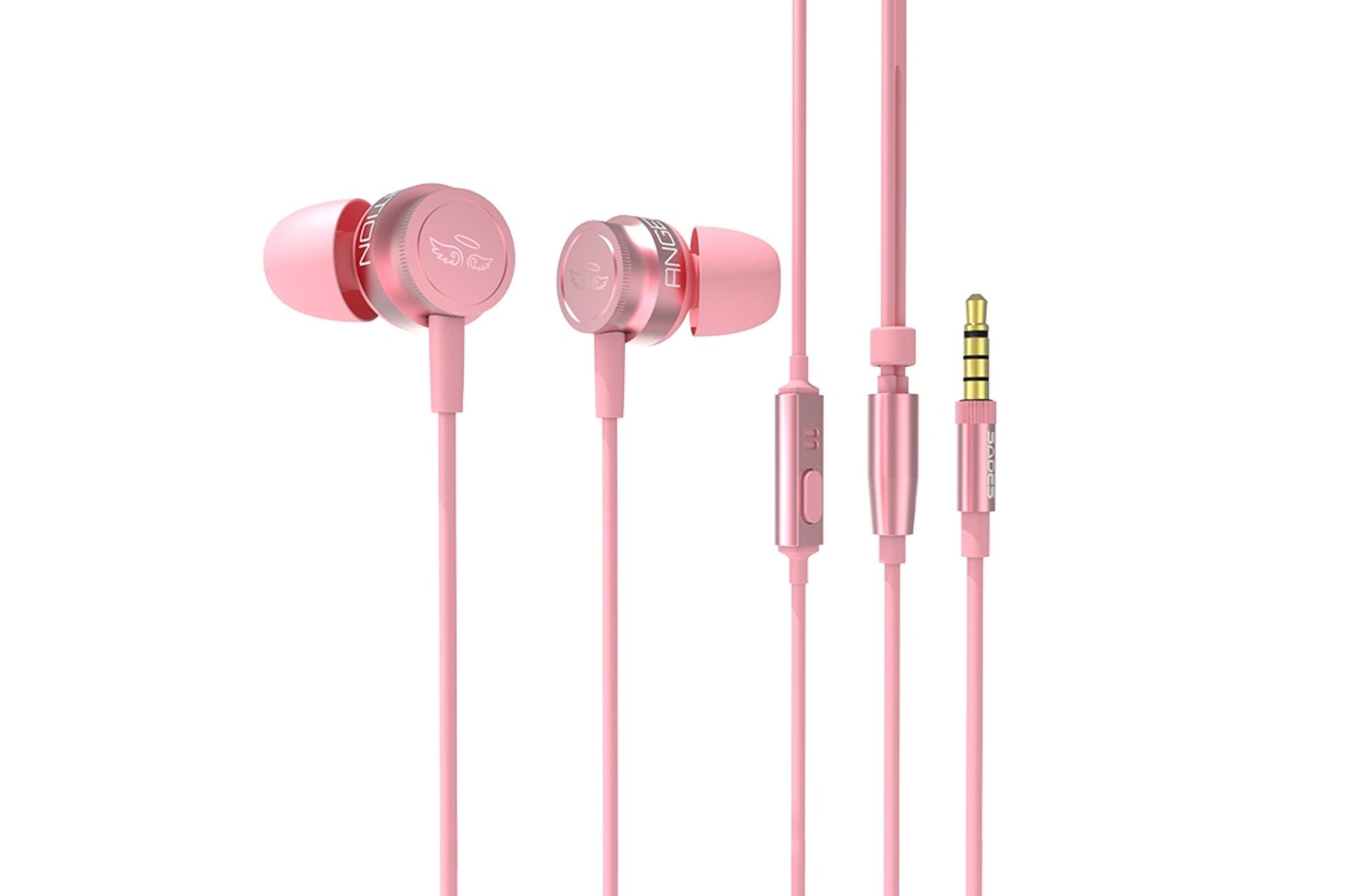 هدفون سادس SADES Wings 10 صورتی