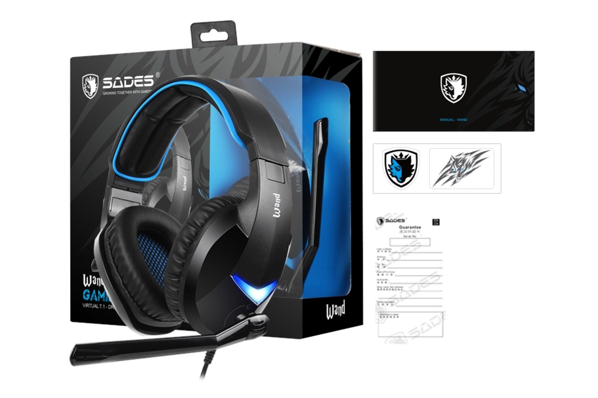 اقلام همراه هدست گیمینگ سادس SADES Wand