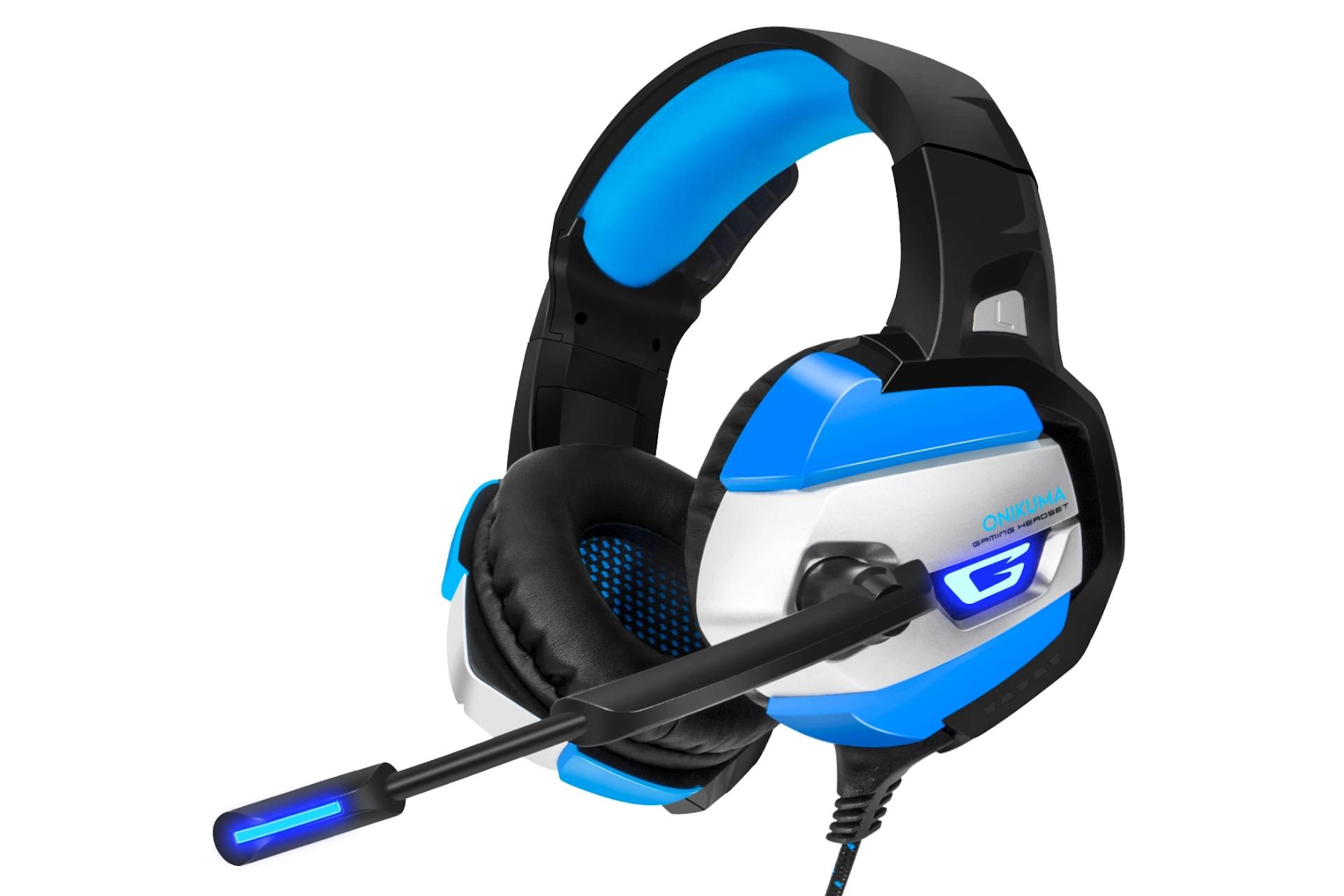 هدست گیمینگ اونیکوما Onikuma K5 آبی